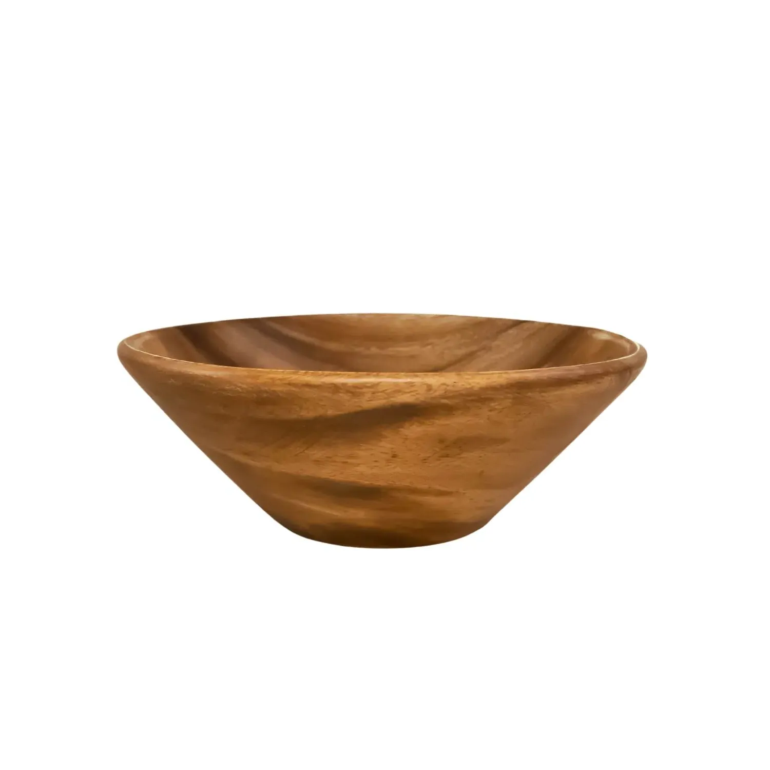 Acacia Wooden Ramen Bowl - Brown