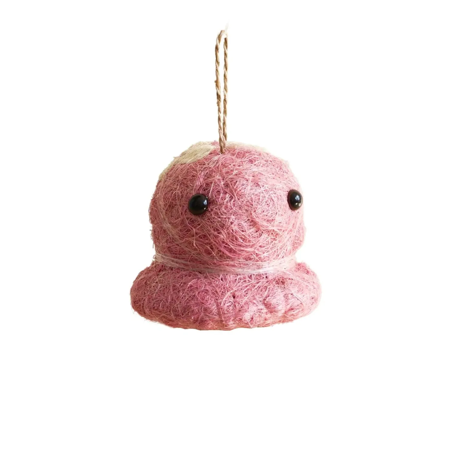 Coco Coir Octopus Planter - Pink