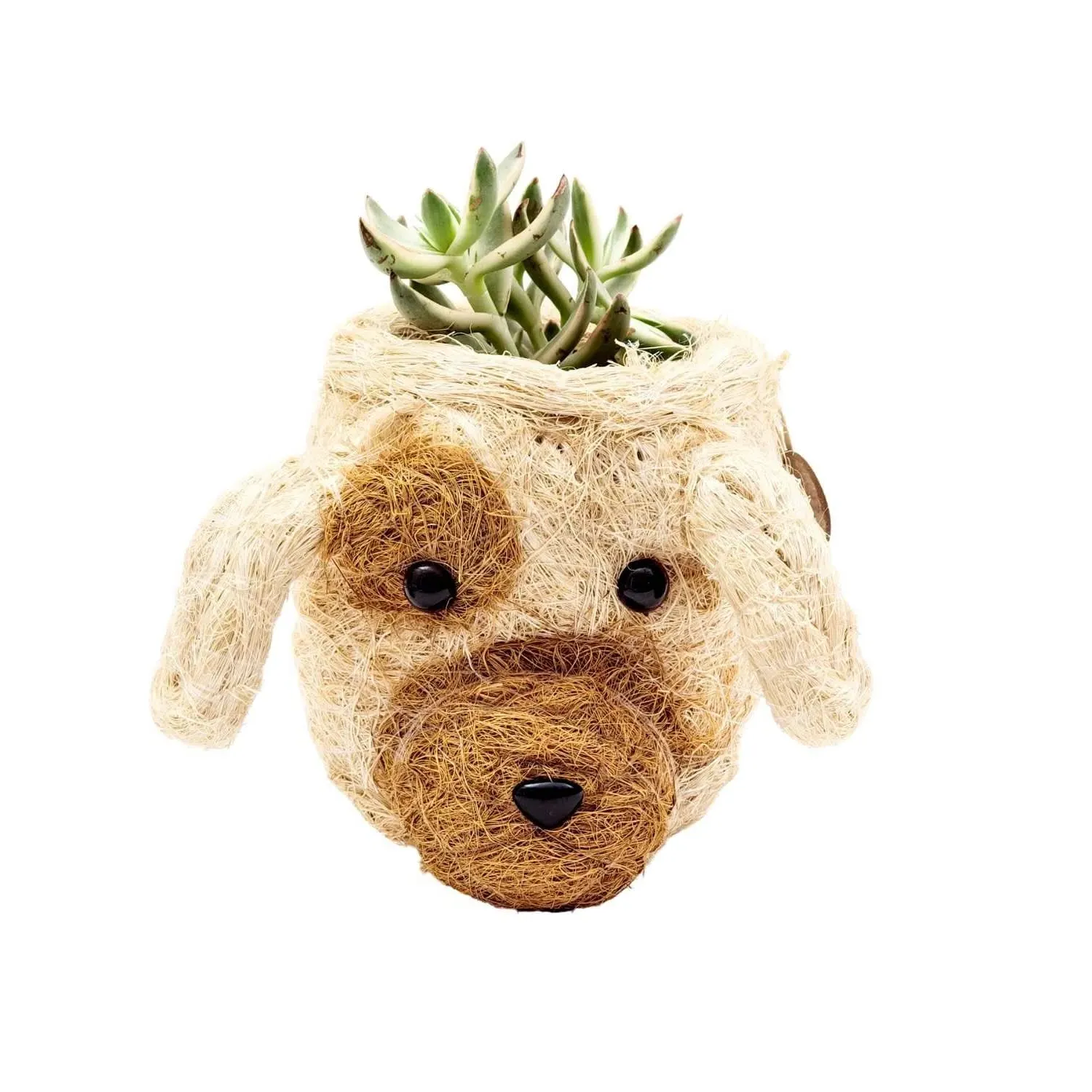 Neutrals Mini Puppy Planter - Coco Coir
