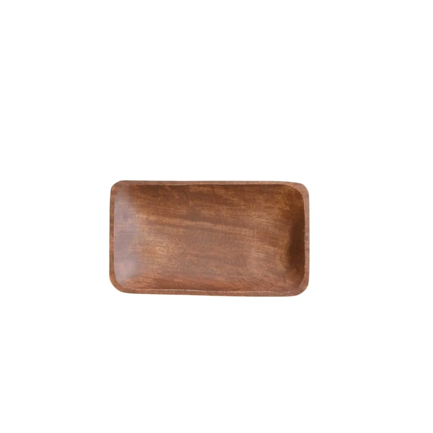 Neutrals Set of Four Rectangle Dish - Acacia Wood image