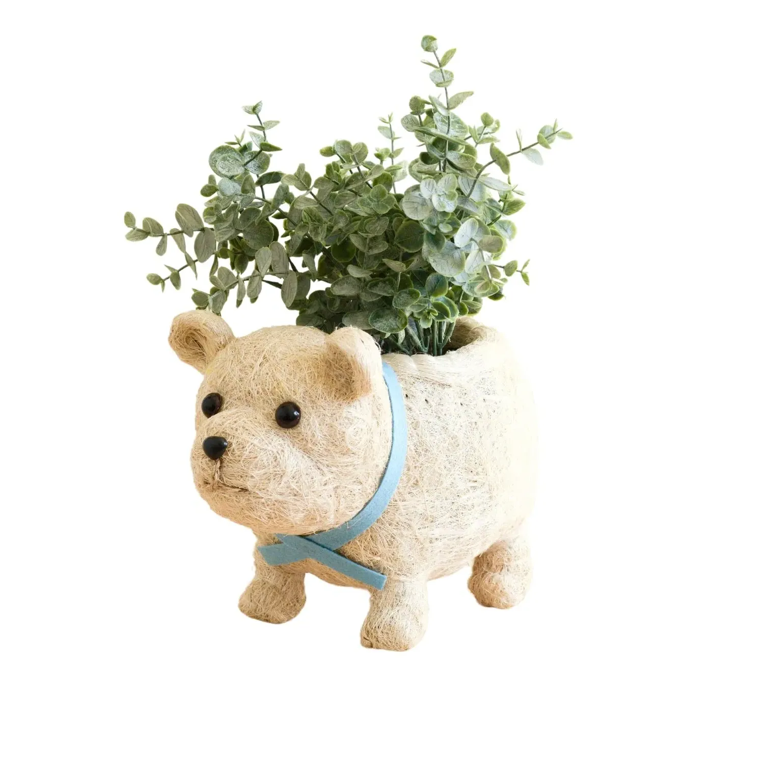 Polar Bear Planter - White image