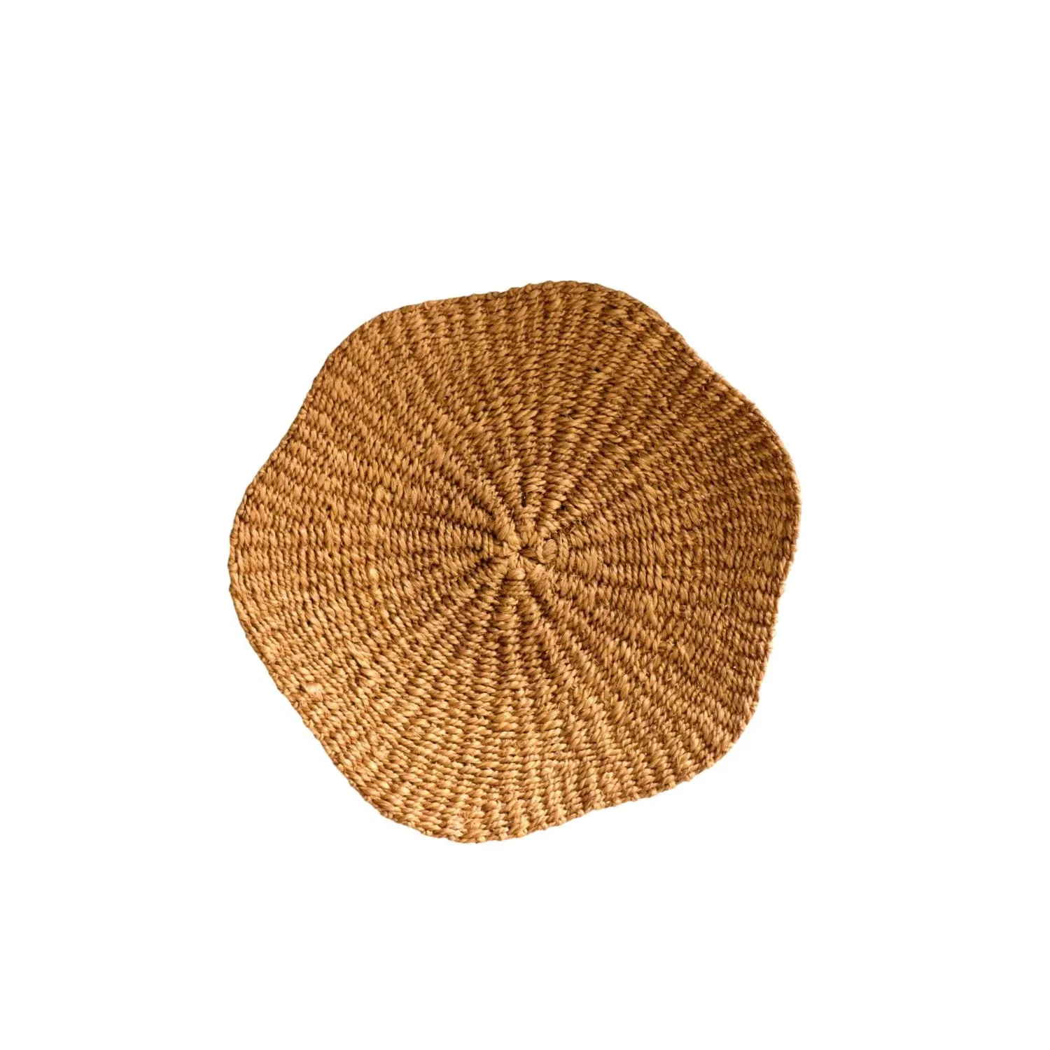 Small Scallop Wall Baskets Set of 3 - Natural image