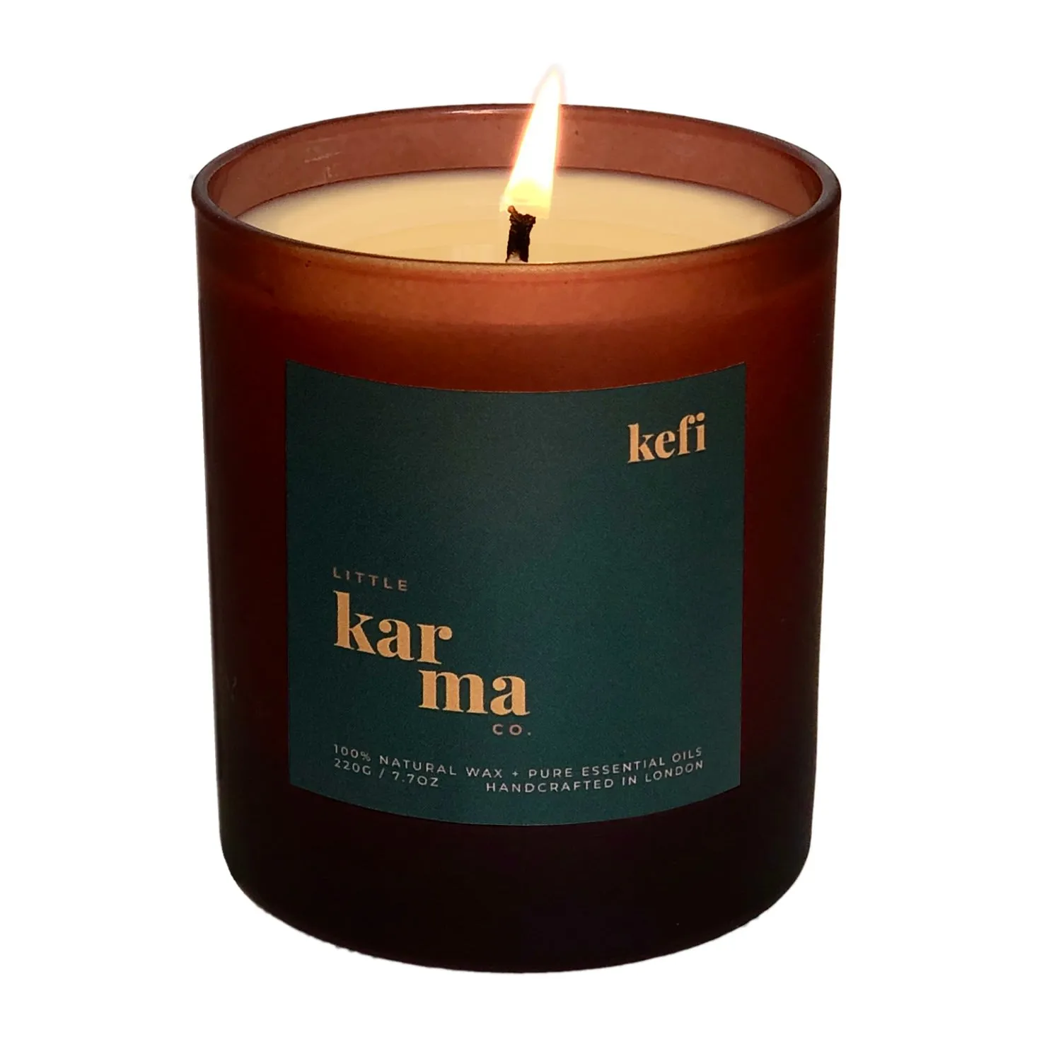 Green Kefi Large Refillable Candle - Rosemary & Spearmint