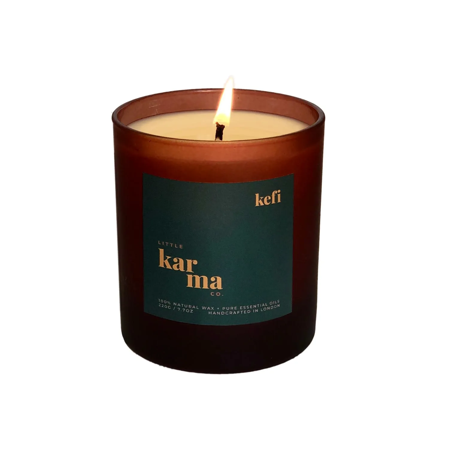 Green Kefi Midi Refillable Candle - Rosemary & Spearmint