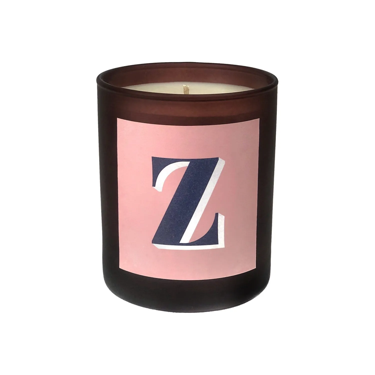 Initial Z Candle - Pink