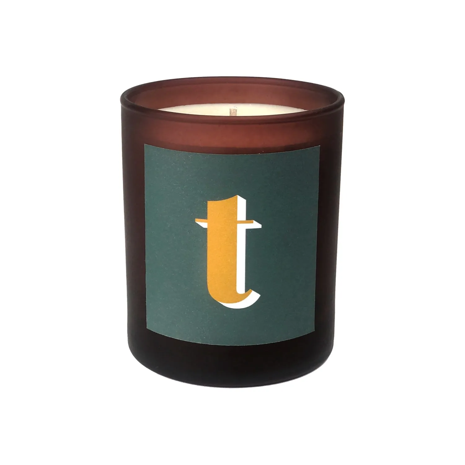 Kefi Initial T Candle - Green