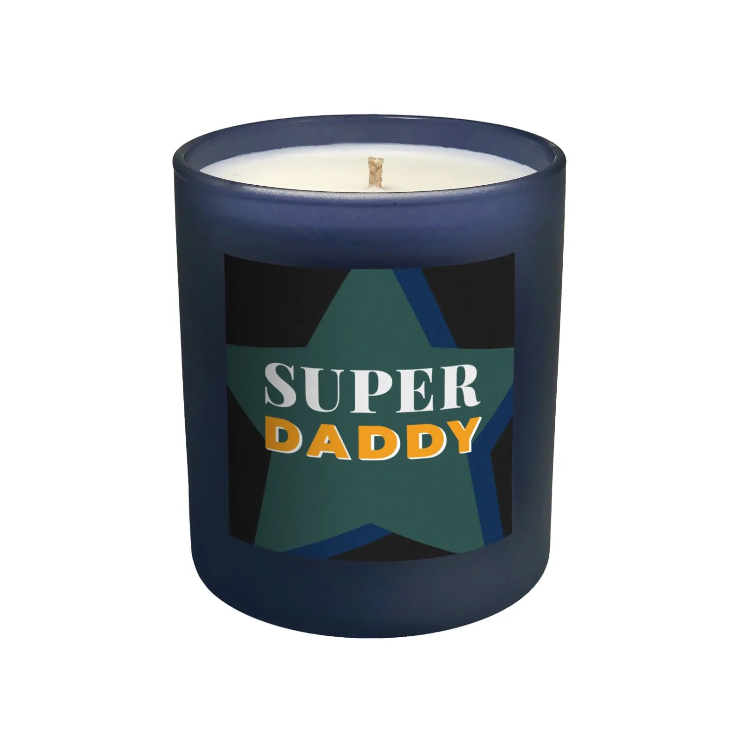 Super Daddy Midi Refillable Candle - Green, Natural Wax image