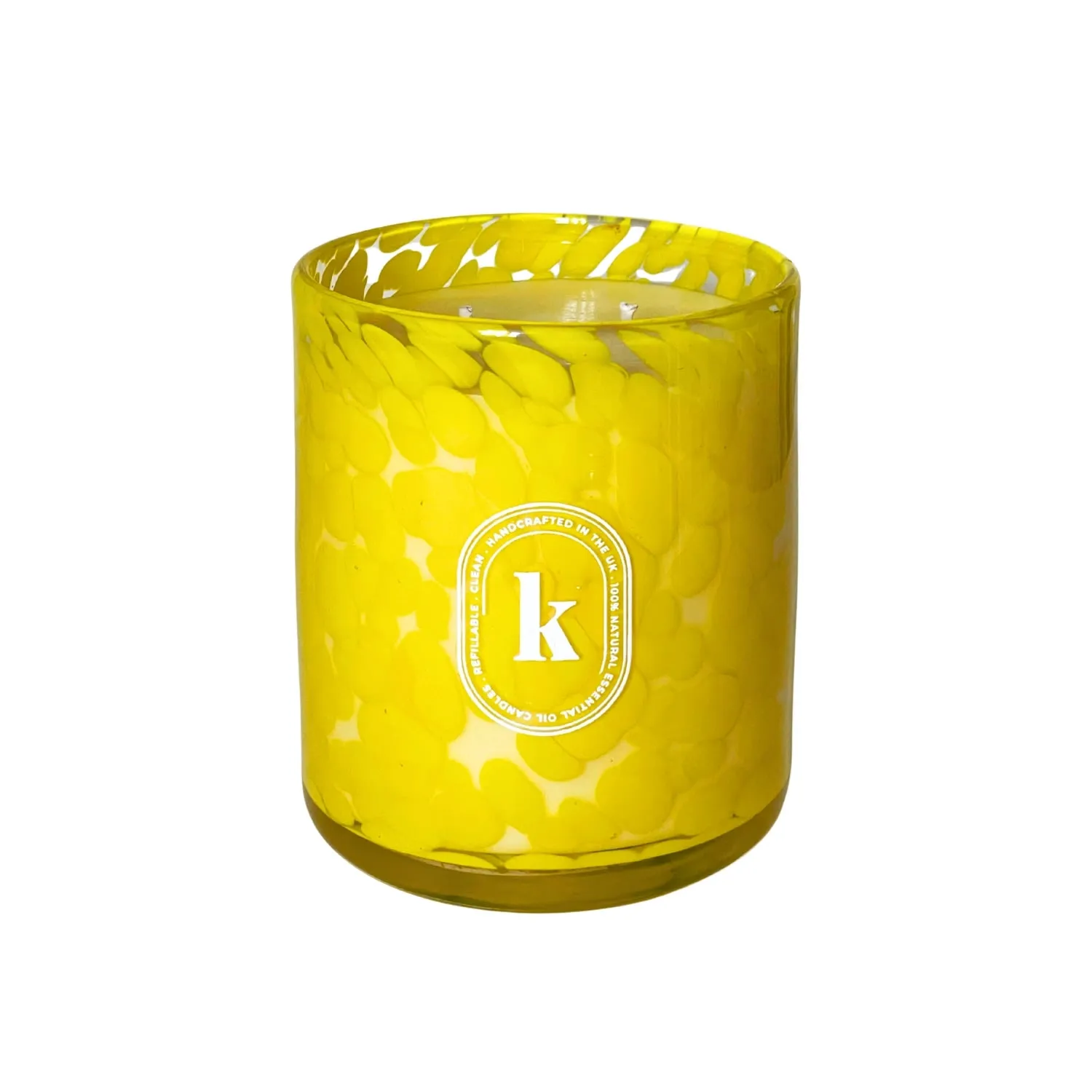 Vespa Brightening Neroli & Mandarin Refillable Candle - Yellow