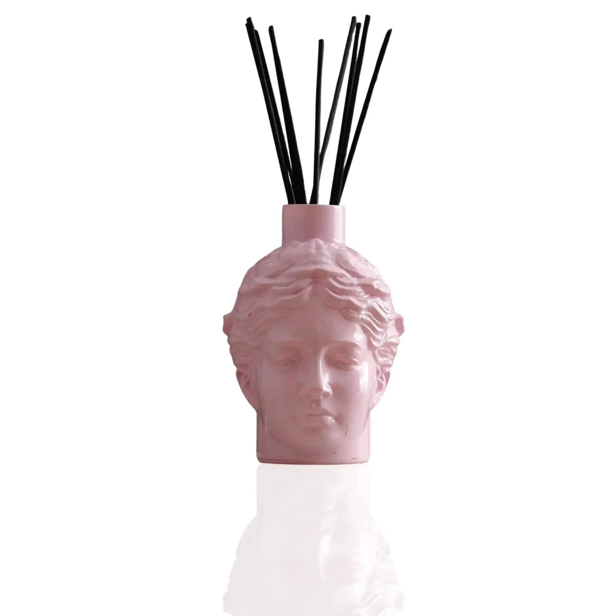 Helen Sculptural Head Diffuser - Pink, Ceramic