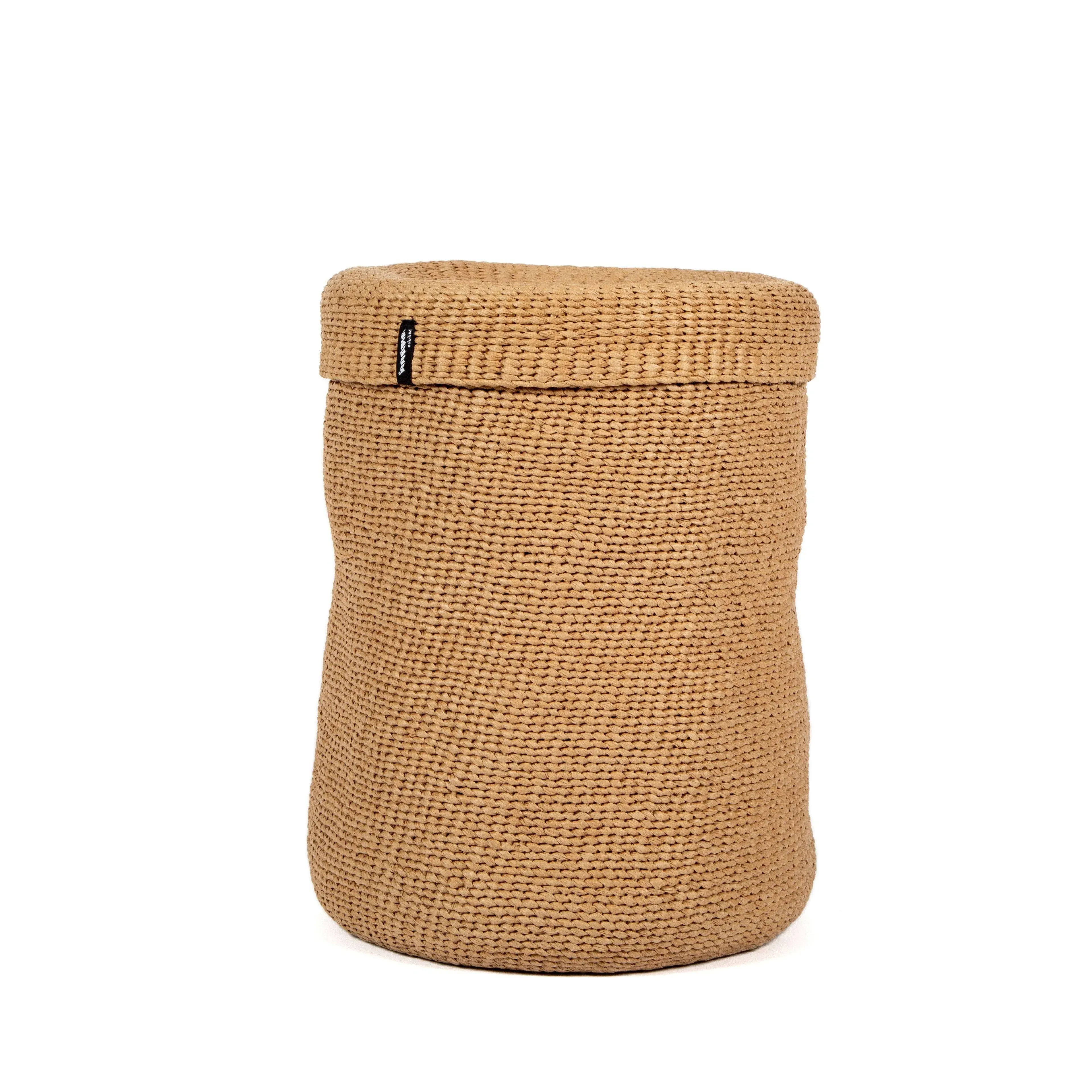 Kiondo XL Basket with Lid - Brown image