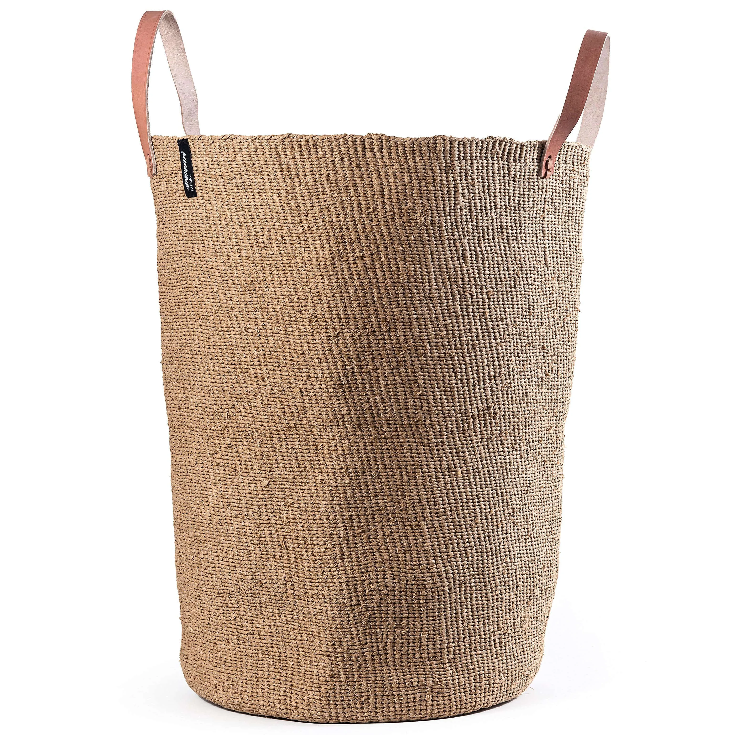 Kiondo XL Floor Basket with Handles - Brown