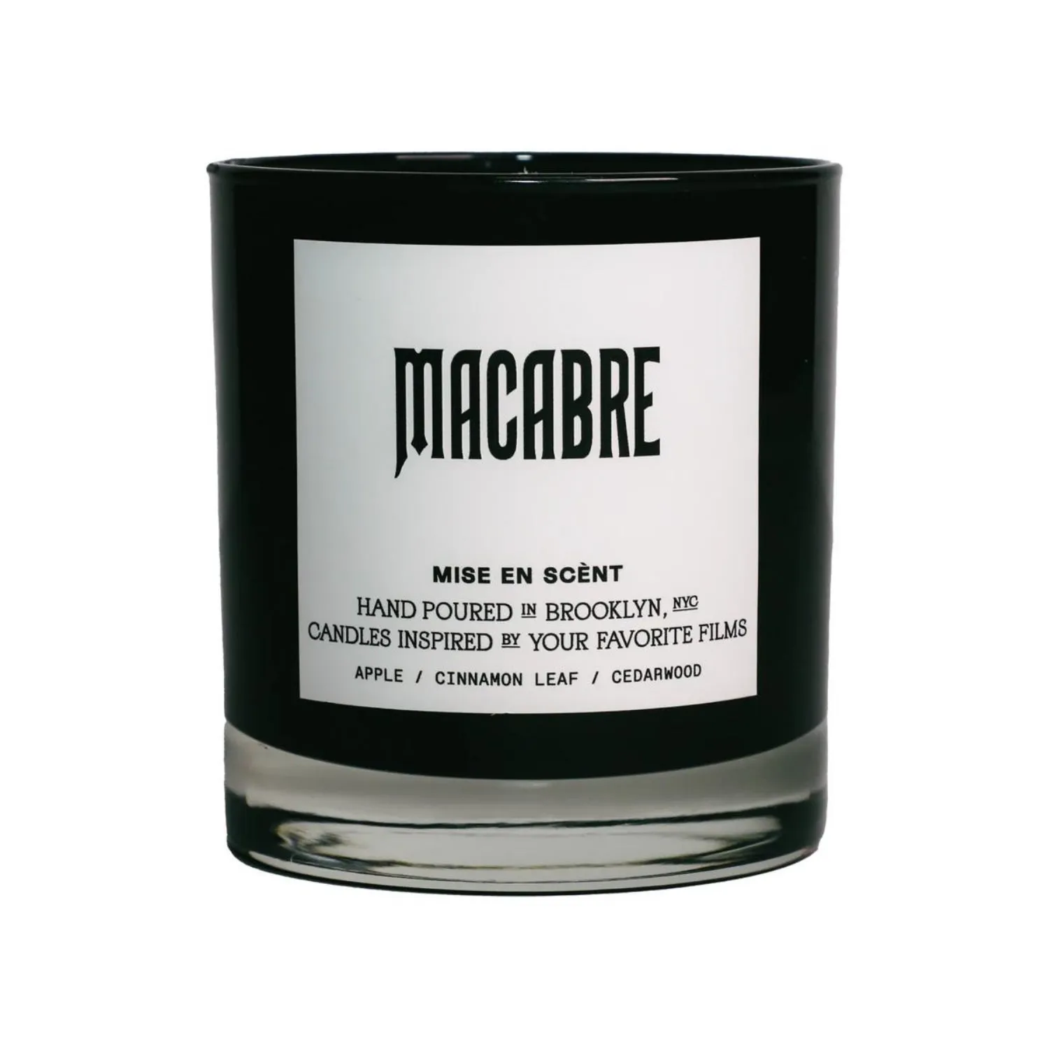 Macabre Scented Candle - Black