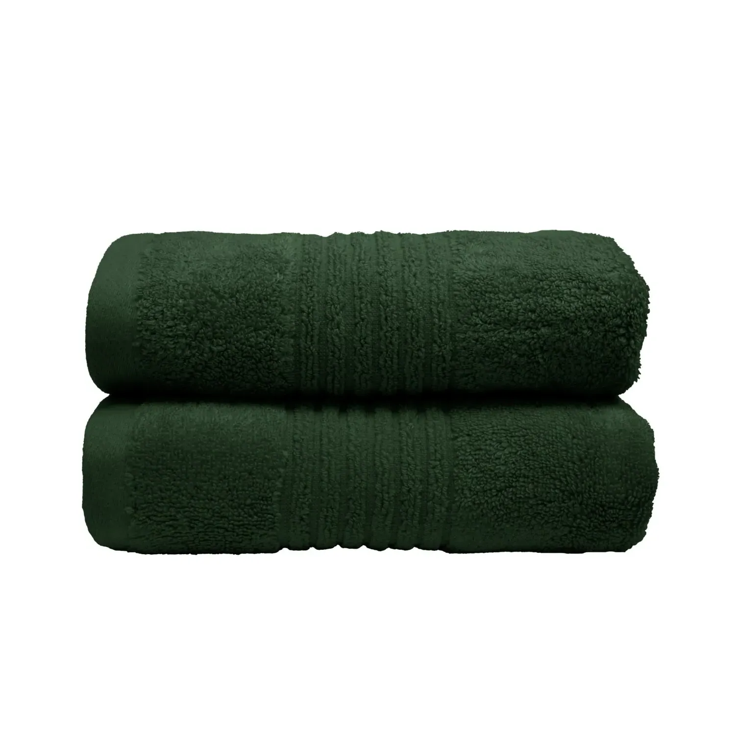 Bamboo Bath Towel Set - Green, Cotton Blend