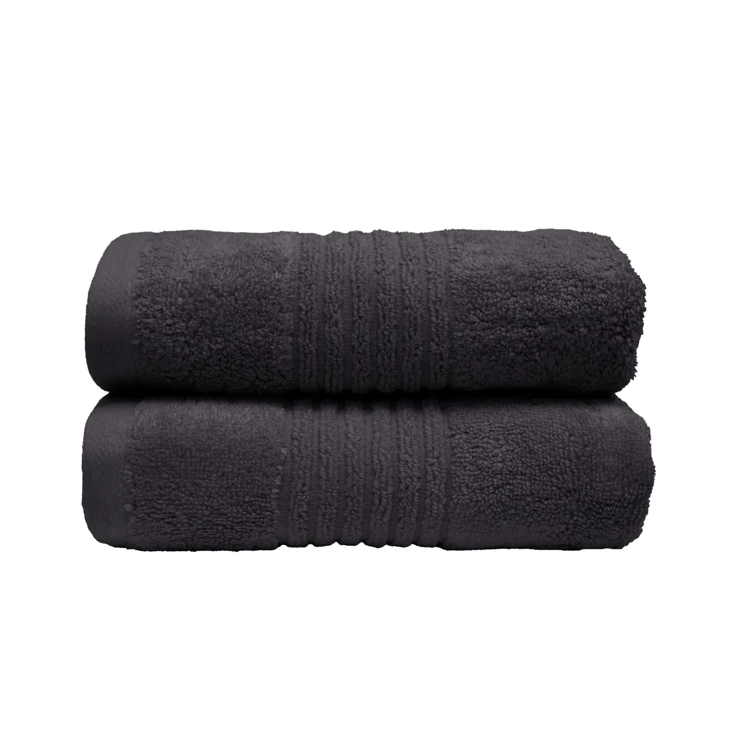 Bamboo Bath Towel Set - Grey, Cotton Blend