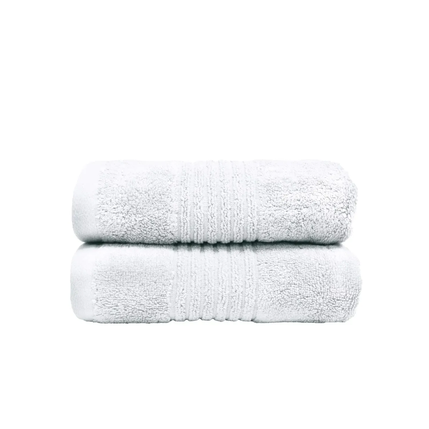 Bamboo Hand Towel Set - White, Cotton