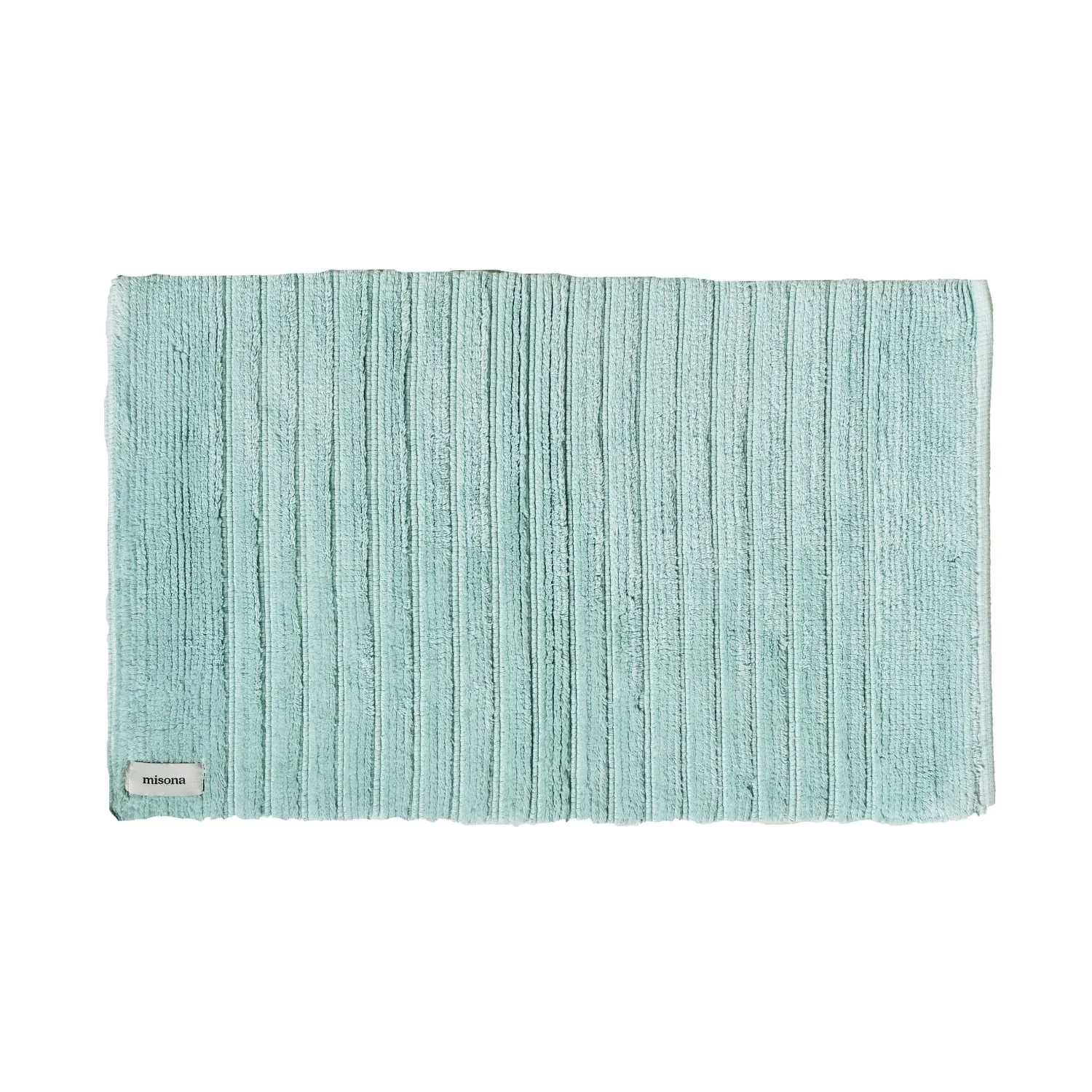 Organic Cotton Bath Mat - Blue, Cotton image