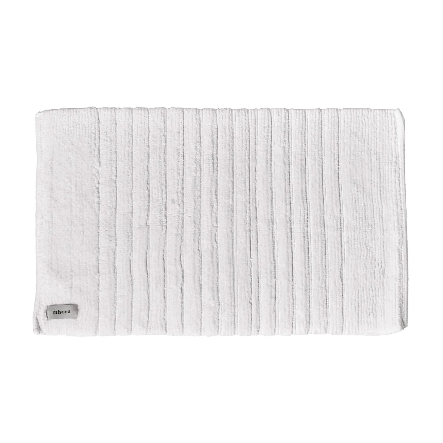 Organic Cotton Bath Mat - White, Cotton