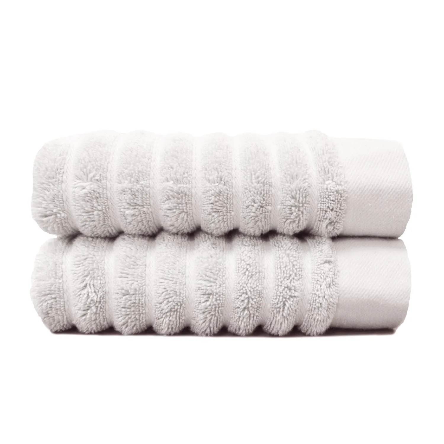 Organic Cotton Bath Towel Set - White