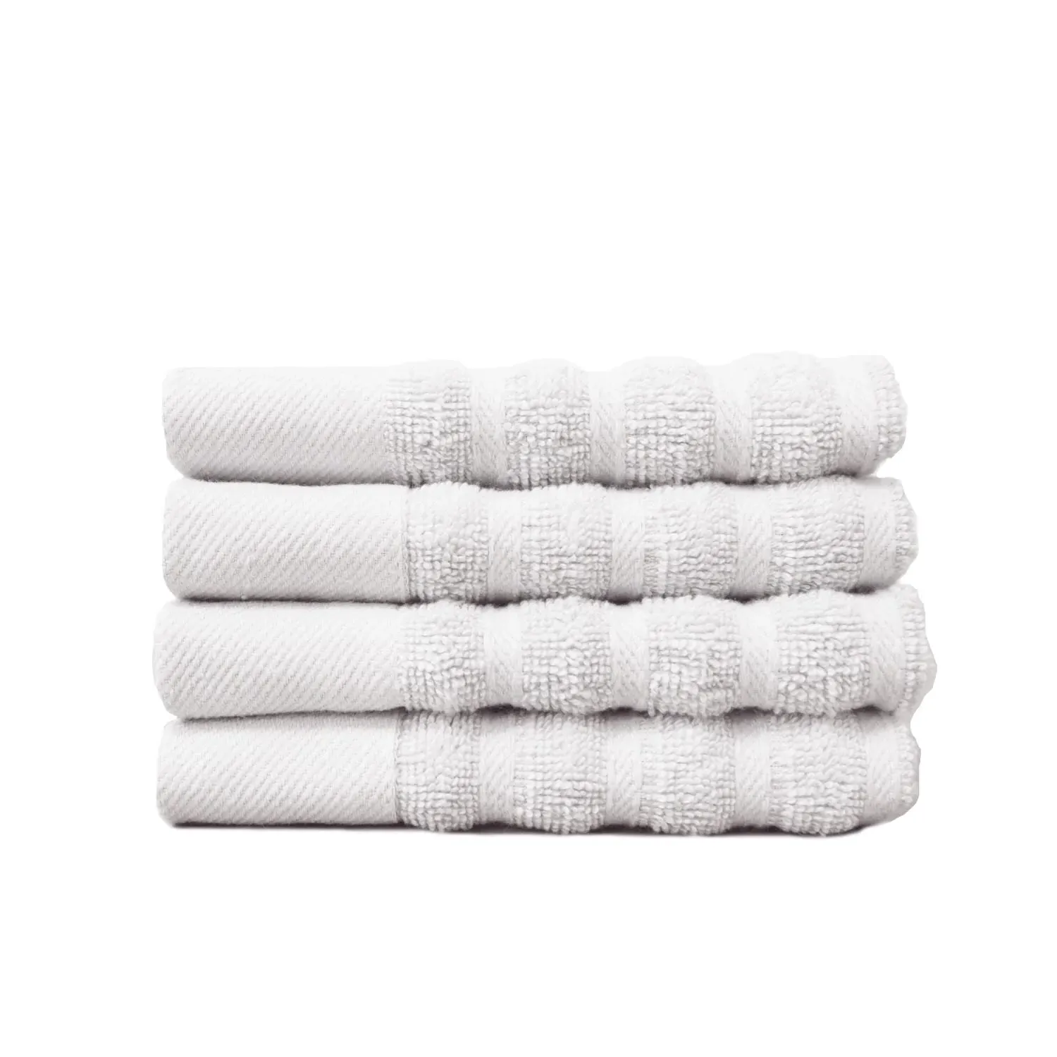 Organic Cotton Face Cloths - White