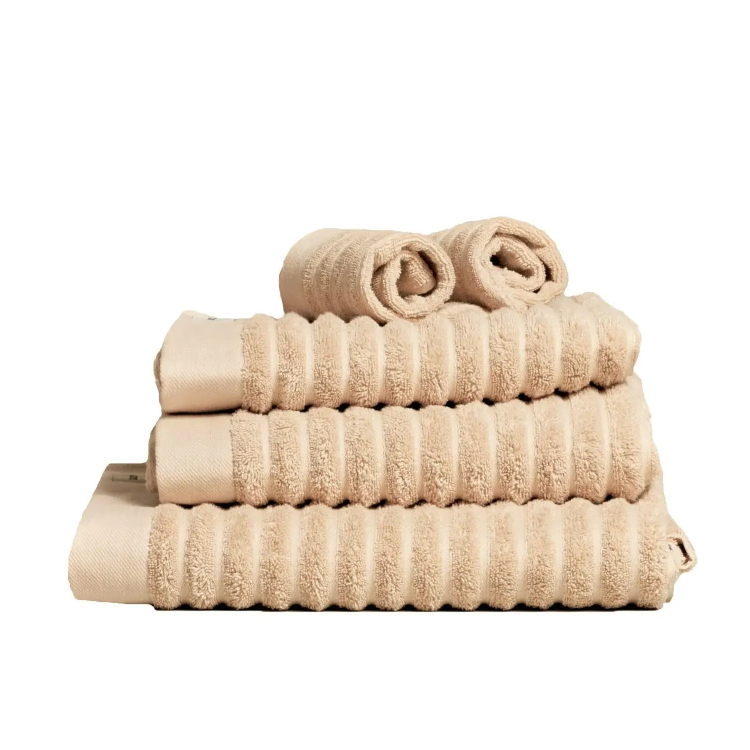 Organic Cotton Minimo Towel Set - Natural