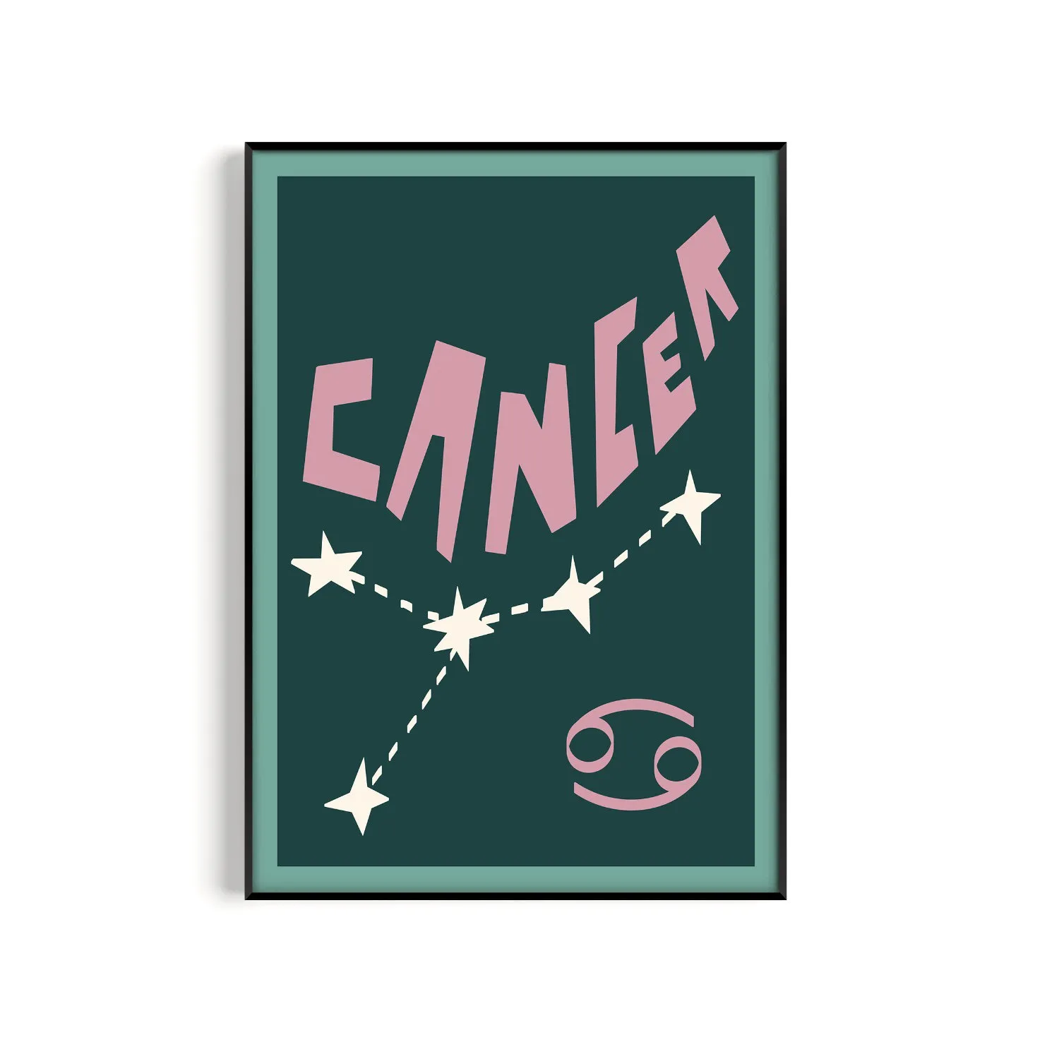 Cancer A3 Art Print image