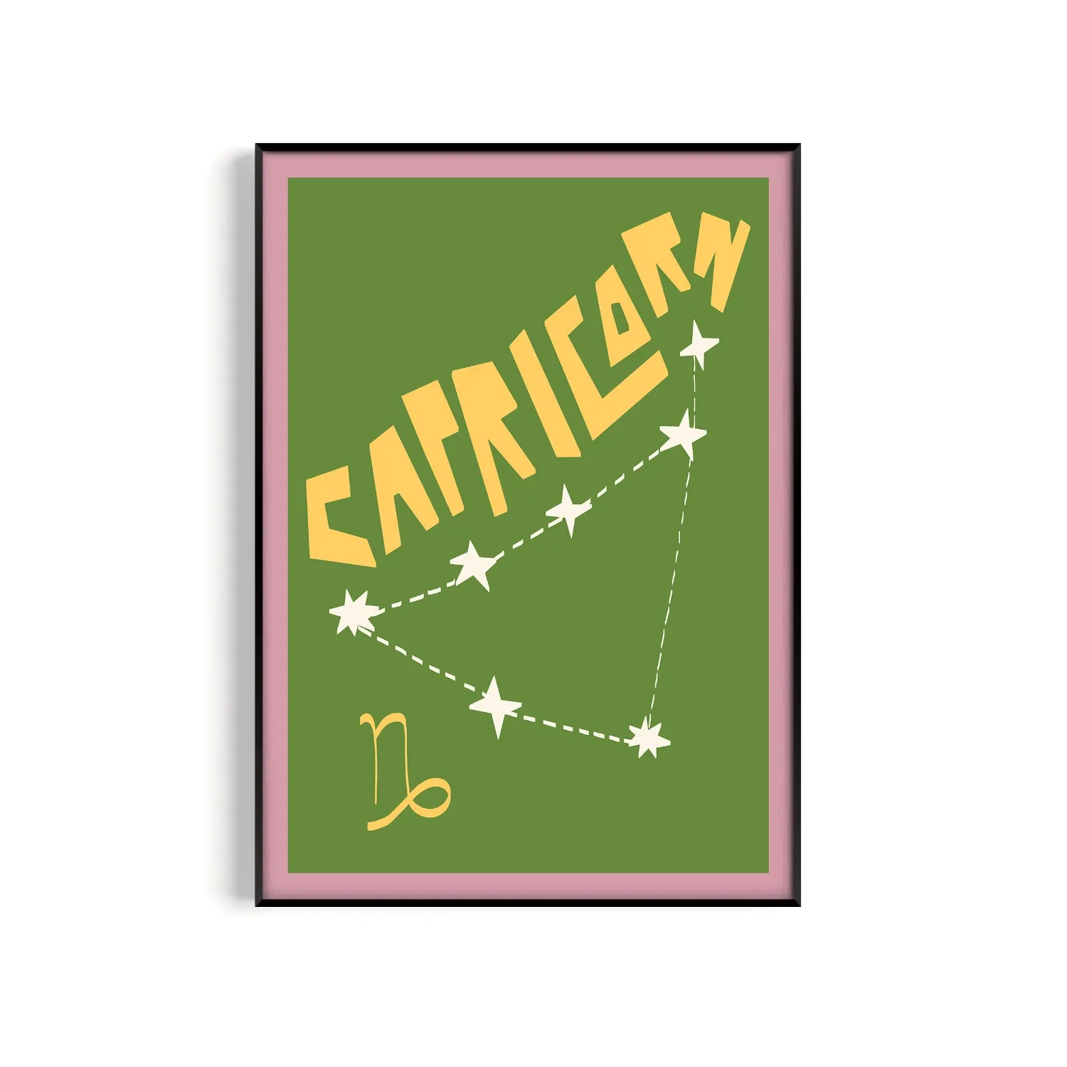 Capricorn A3 Art Print image