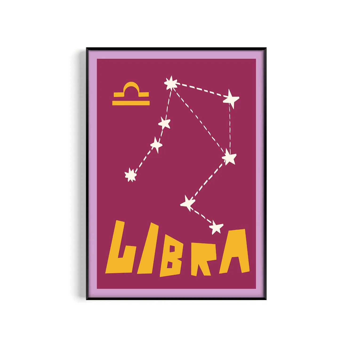 Libra A2 Art Print - Matte Card