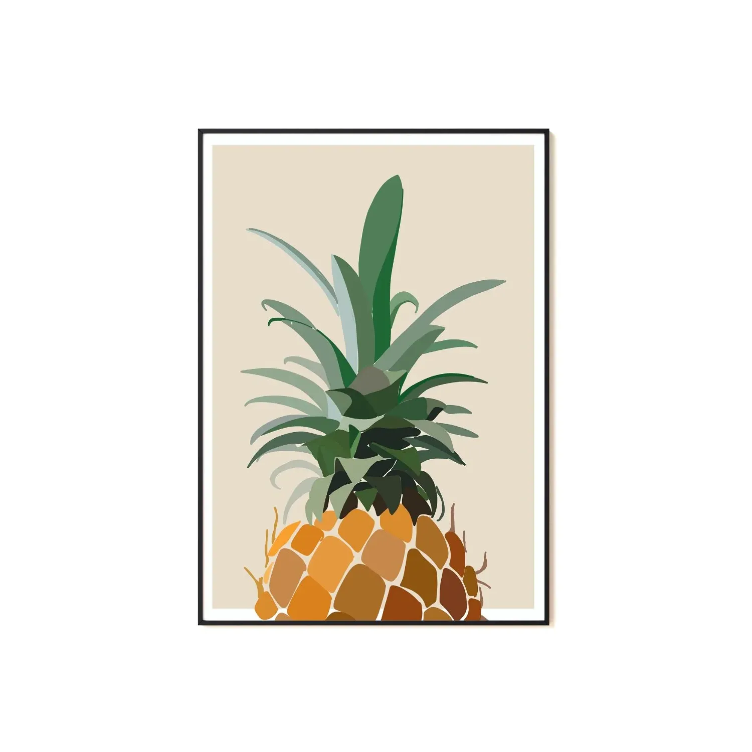Pineapple A2 Art Print