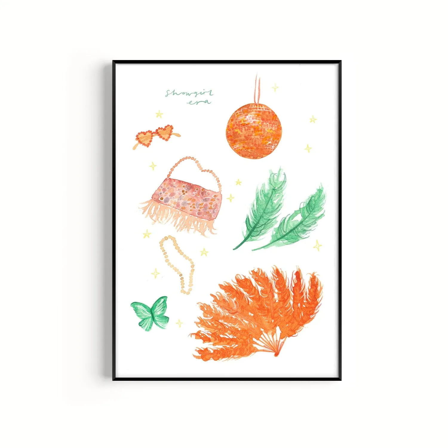 Showgirl Era A2 Art Print