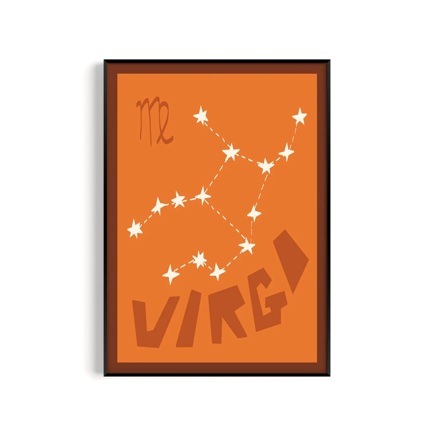 Virgo A3 Art Print image