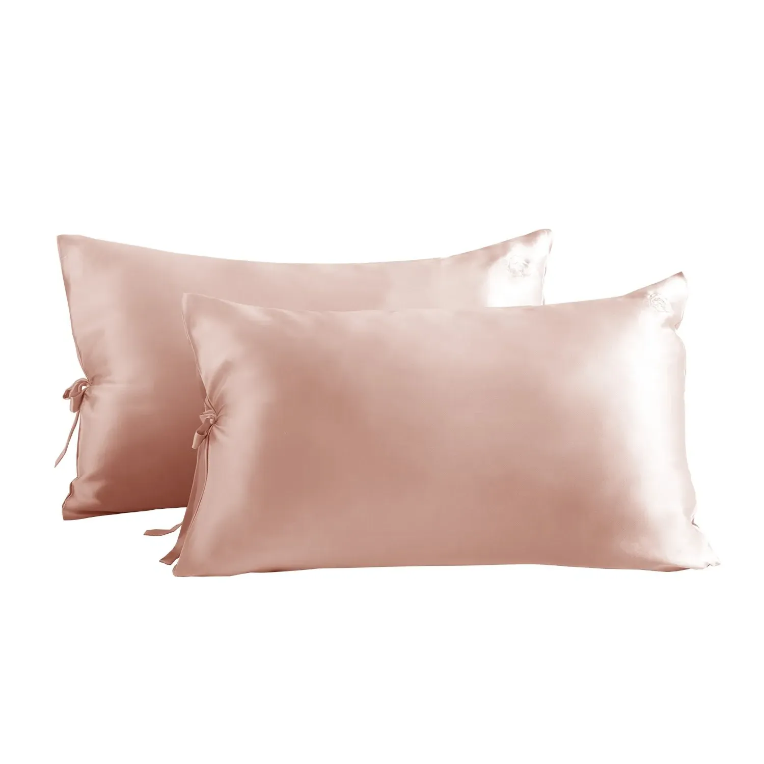 Sleeping Beauty Queen Size Pillowcase - Pink, Silk