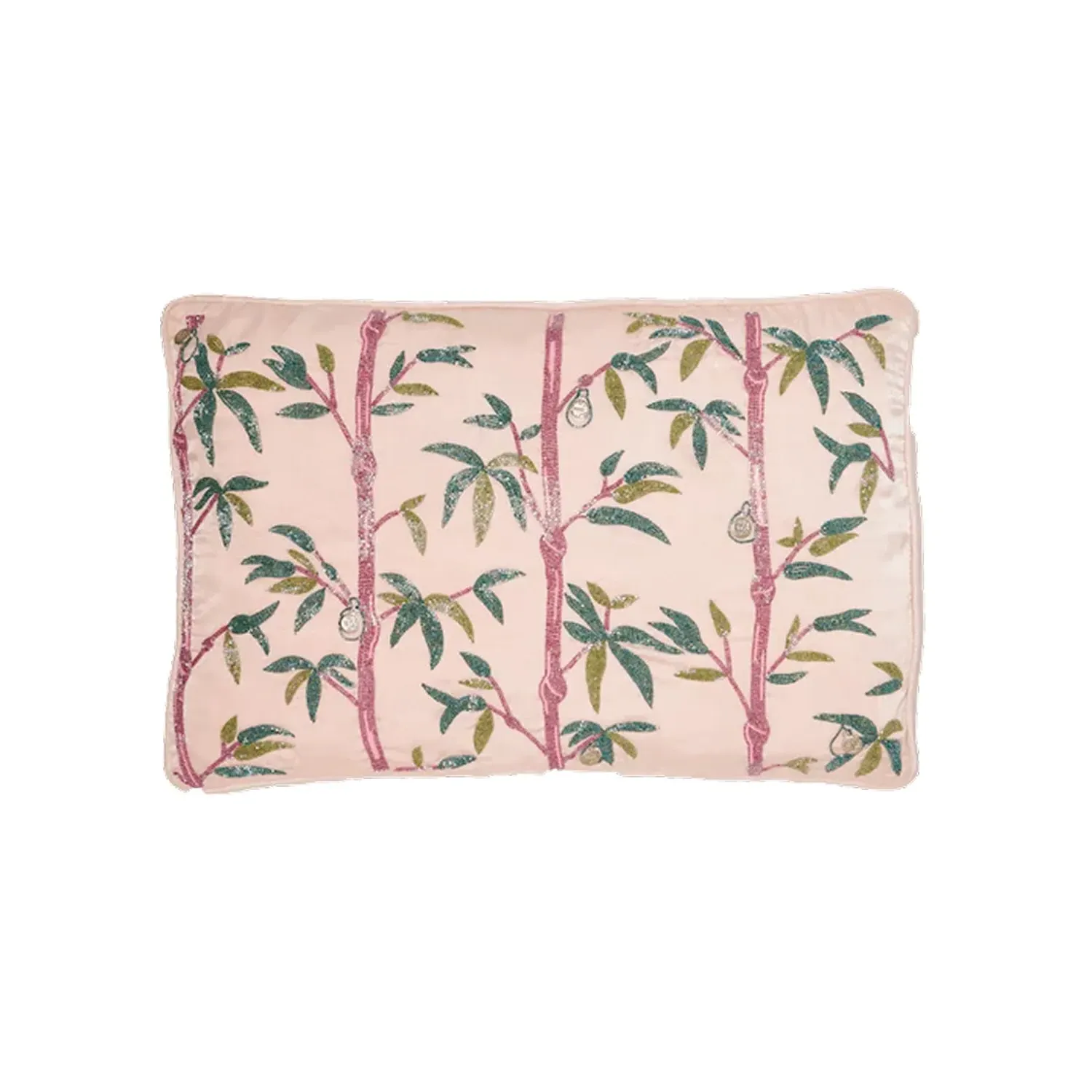 Pachira Cushion - Pink, Silk