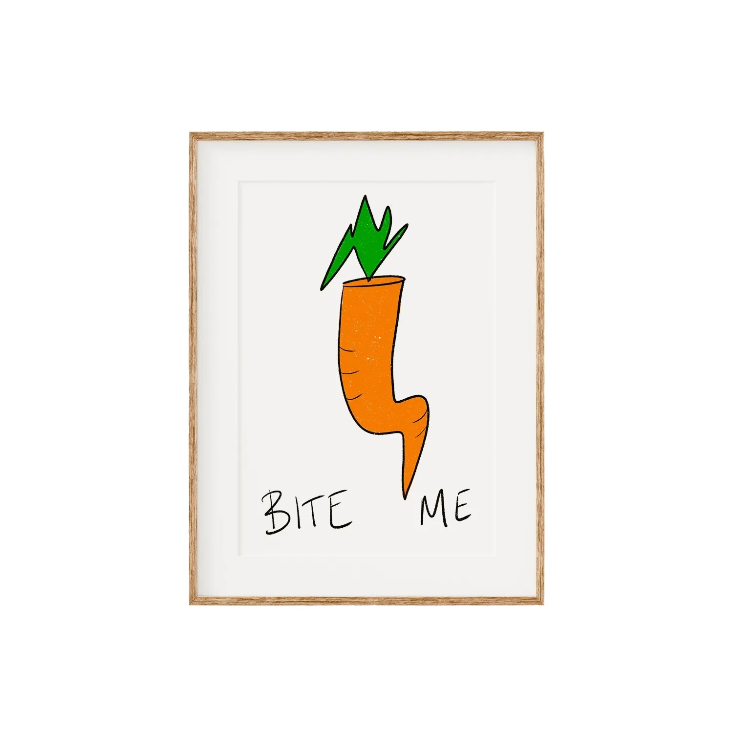 Bite Me A3 Wall Print - 297 x 420mm image