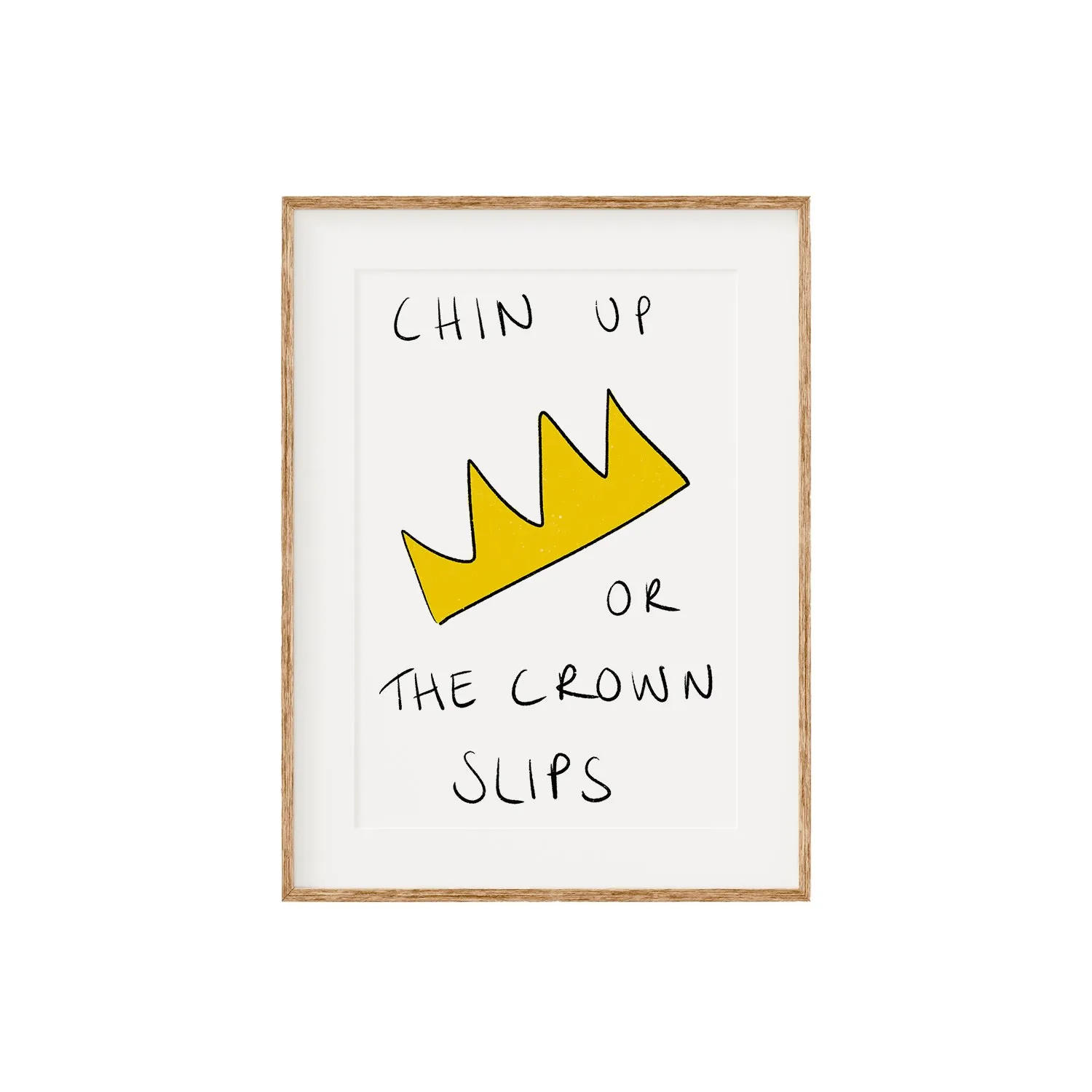 Chin Up A3 Print - 297 x 420mm