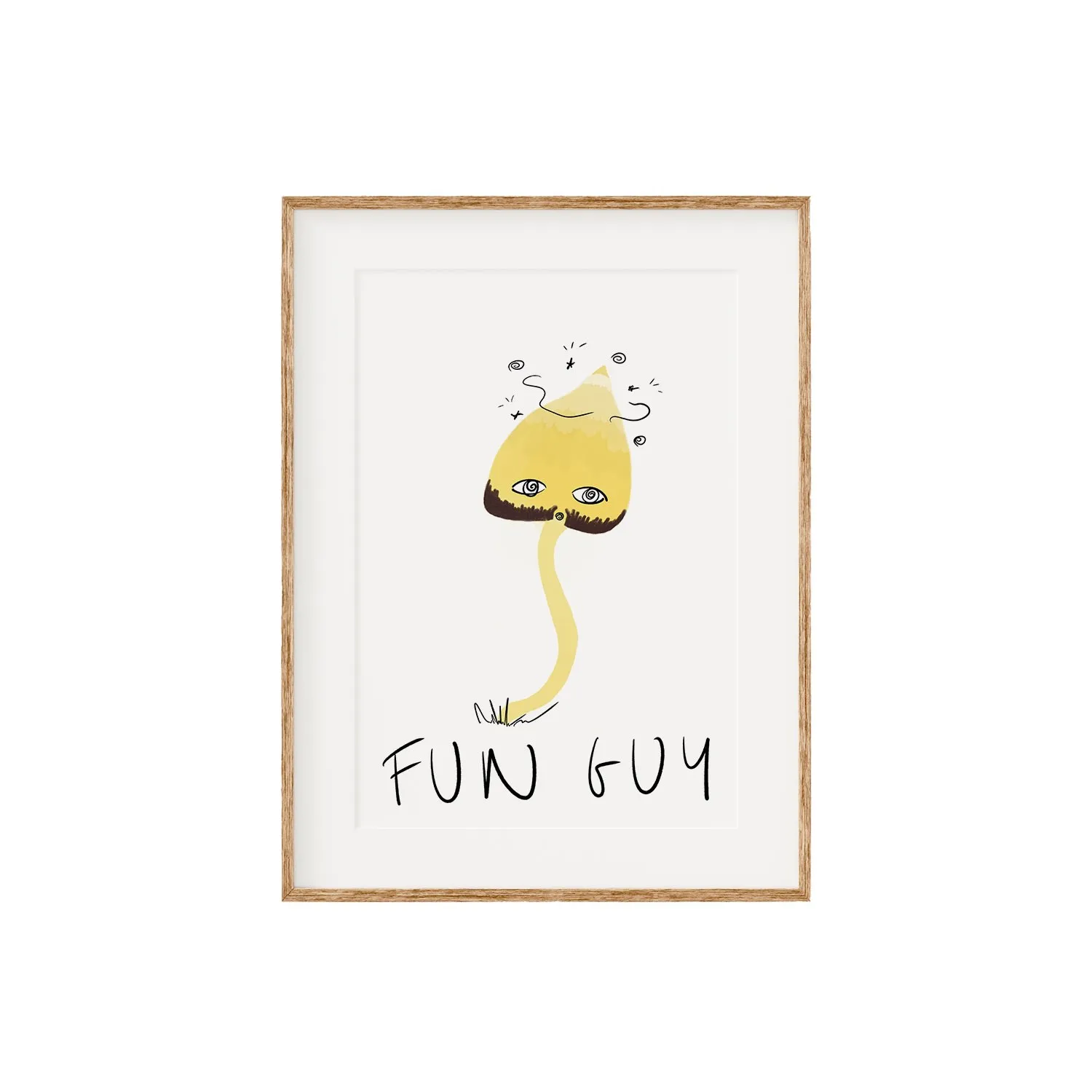 Fun Guy A3 Print