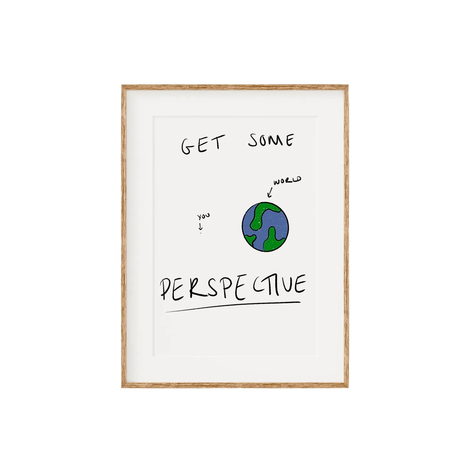 Get Some Perspective A3 Print