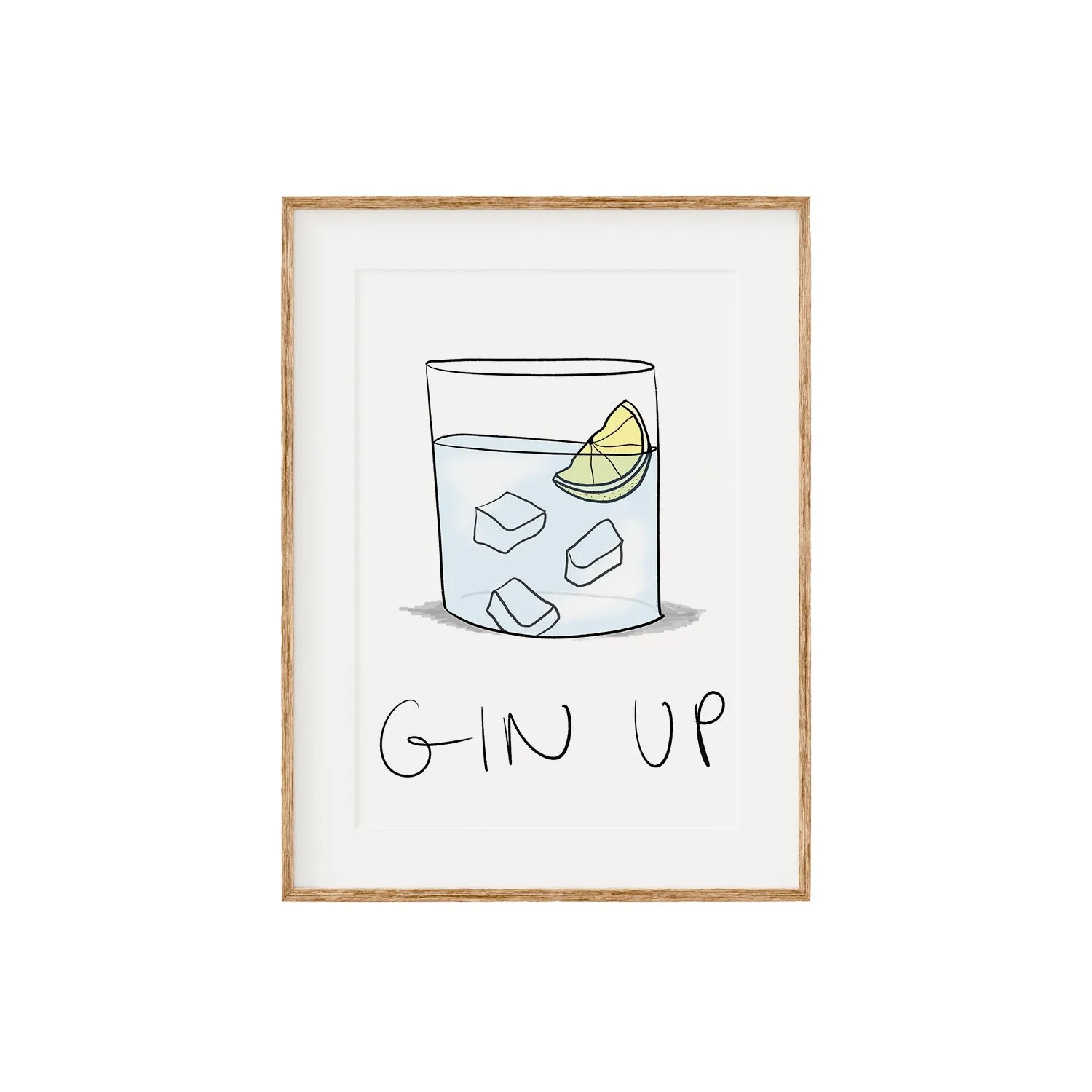 Gin Up A3 Print - 297 x 420mm