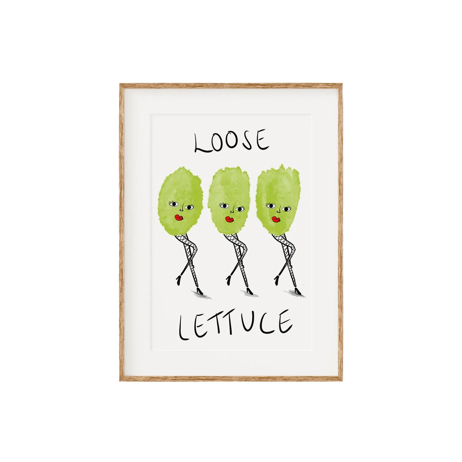 Loose Lettuce A3 Print