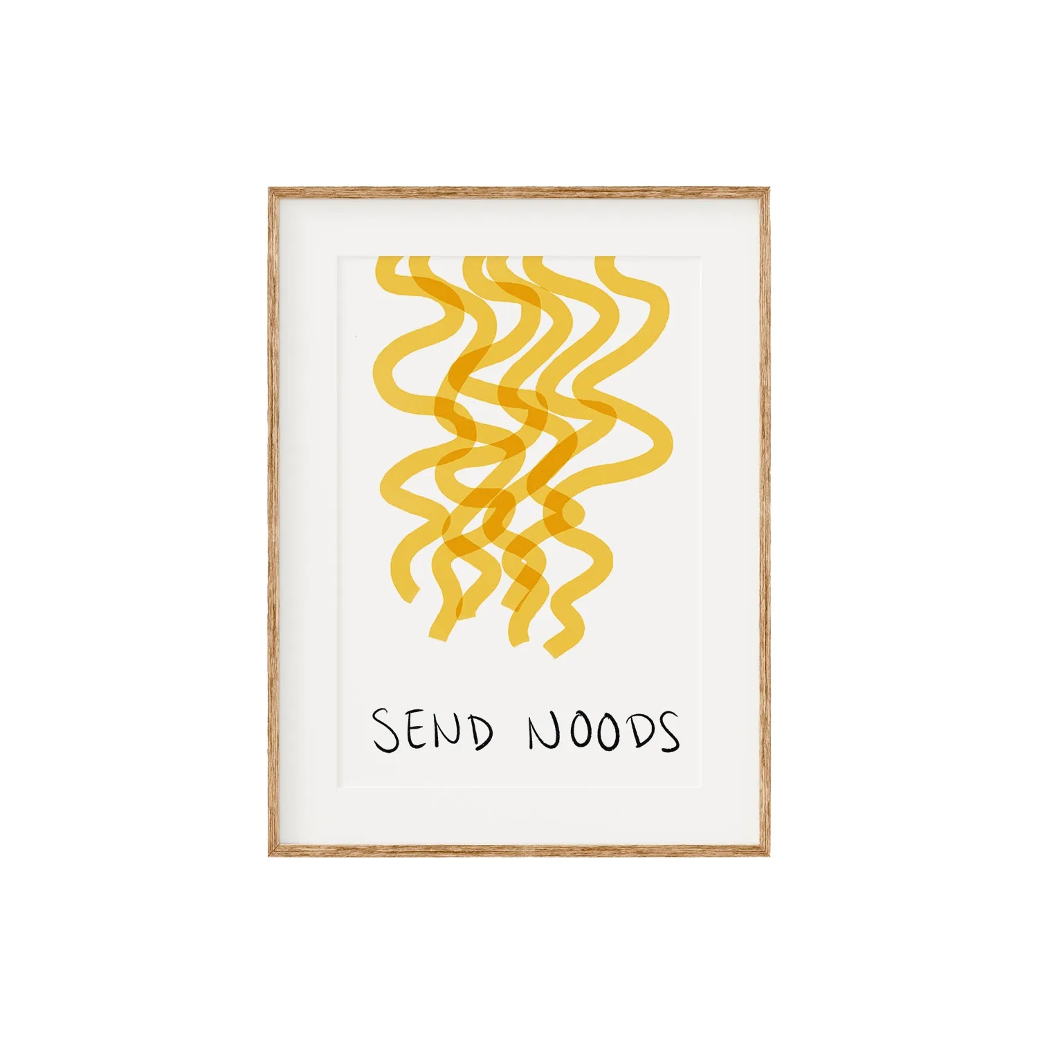 Send Noods A3 Print