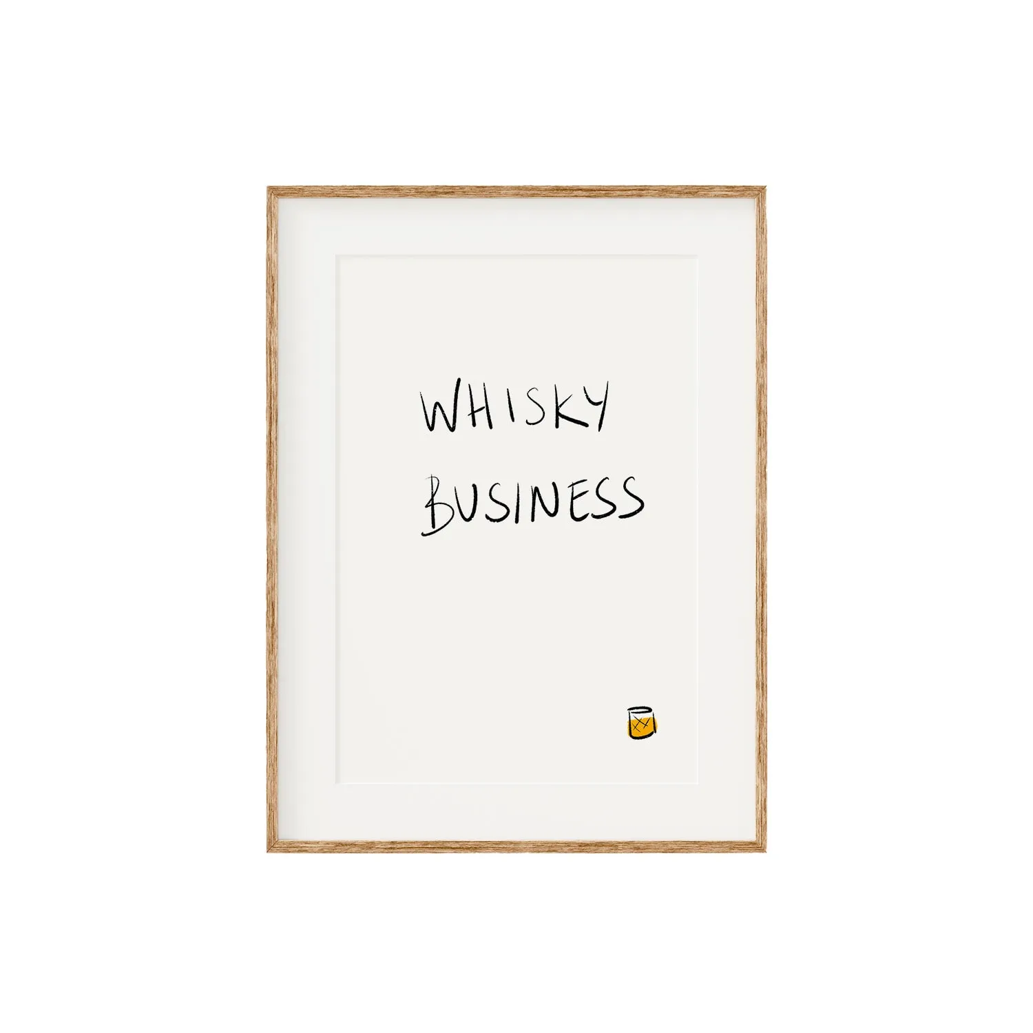 Whisky Business A3 Print