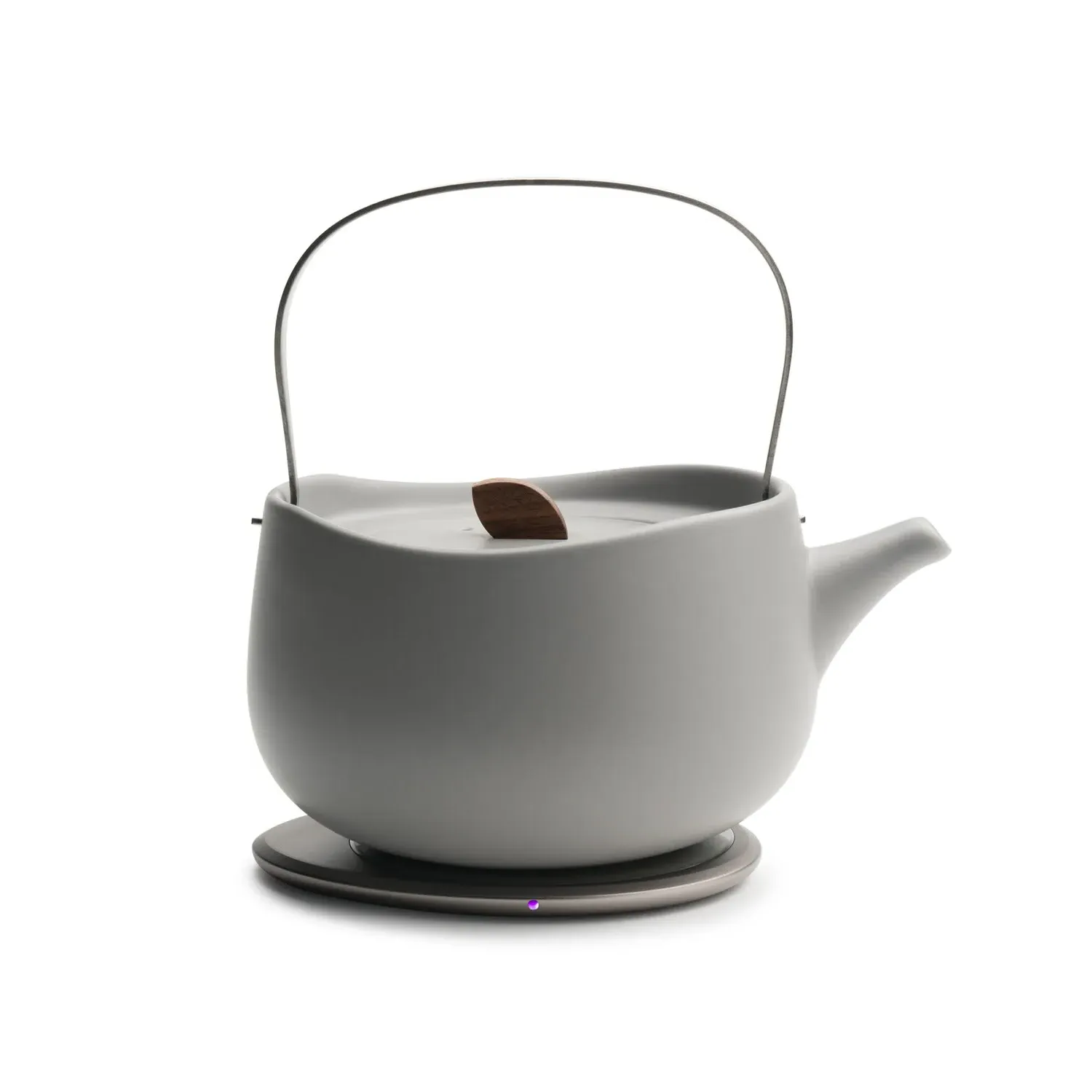 Leiph Self-Heating Teapot Set - Grey