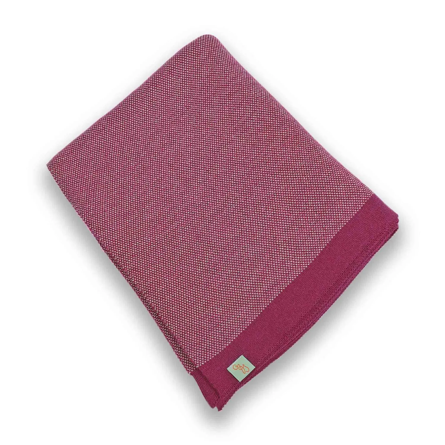 Lolly Large Wool Blanket - Pink