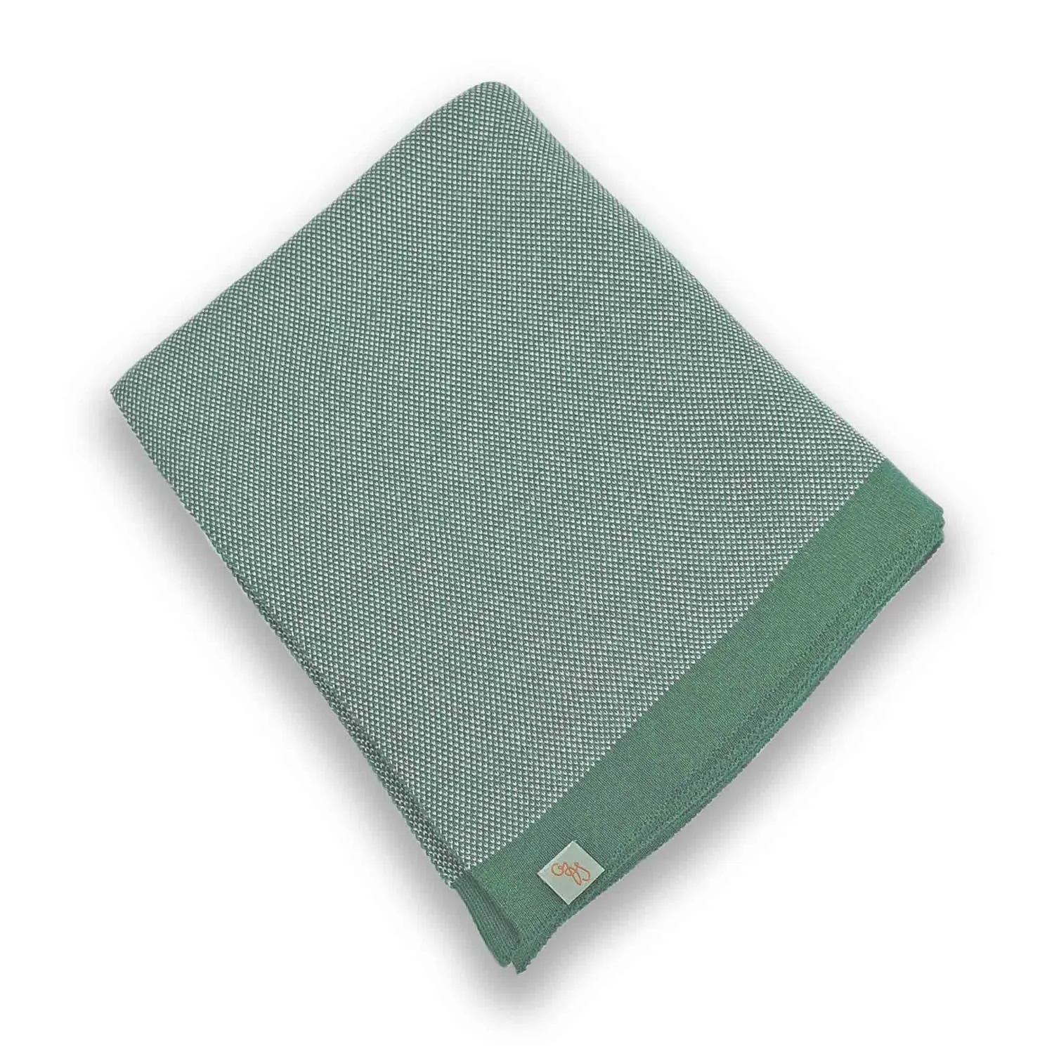 Lolly Medium Wool Blanket - Green