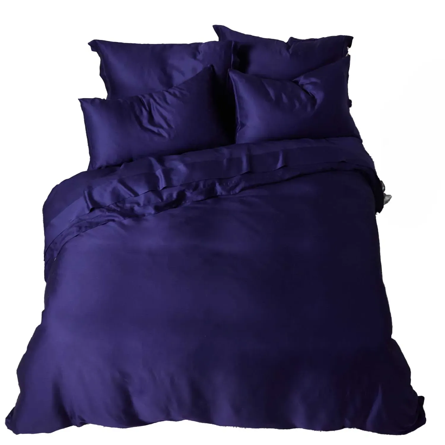 UK King Duvet Set - Blue, Bamboo Lyocell image