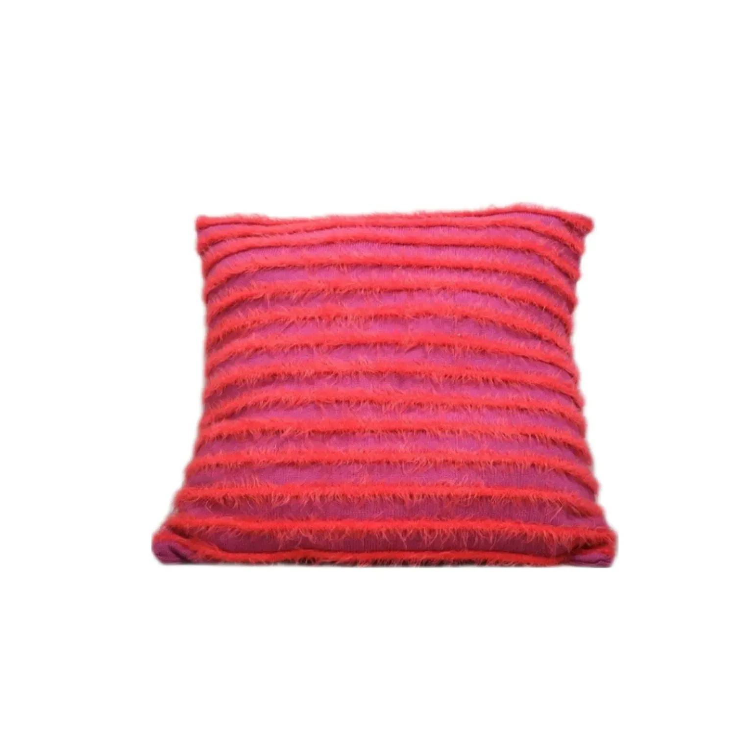 Havana Knitwear Fluffy Throw Pillow Case - Orange