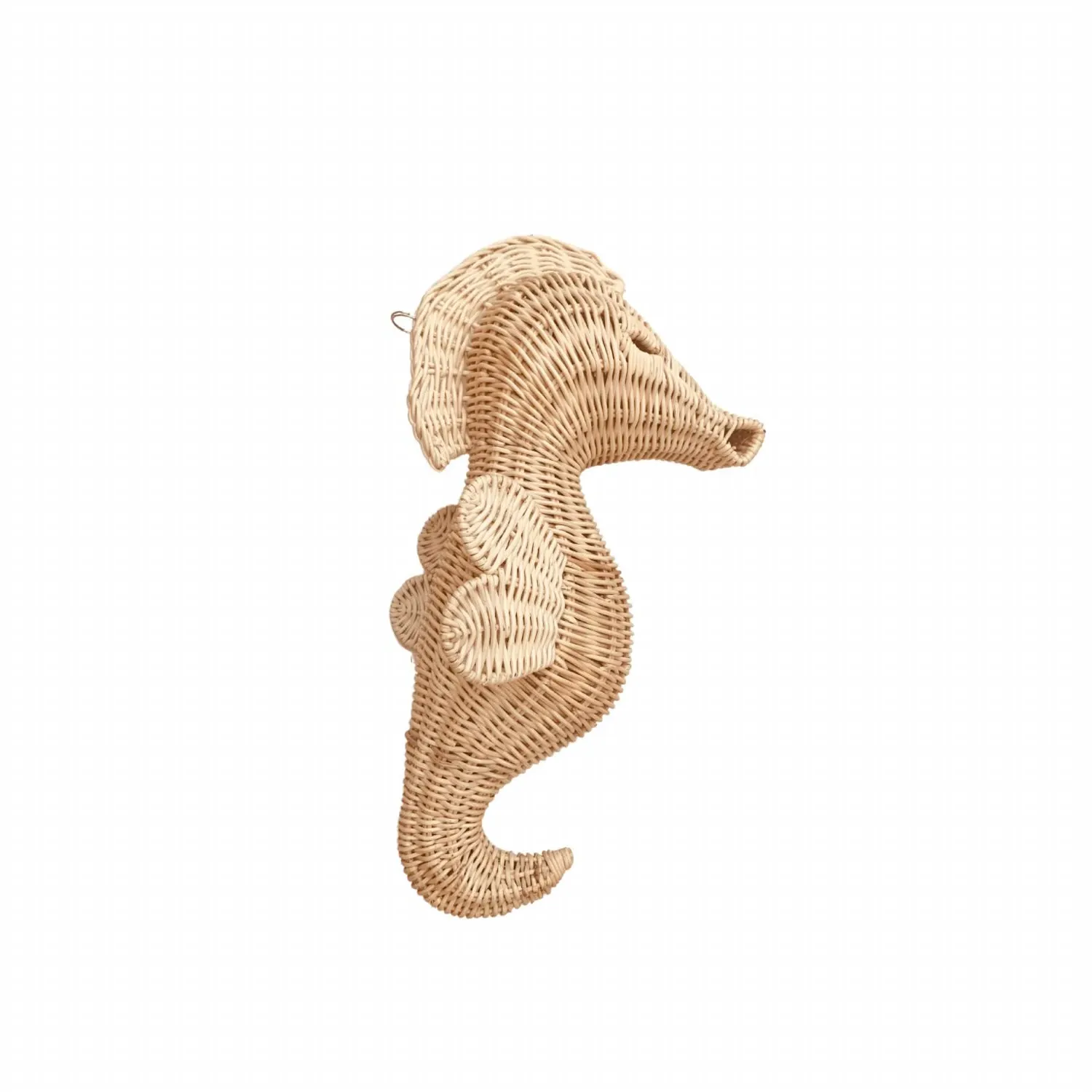 Kinsley Seahorse Wall Decor - Rattan image