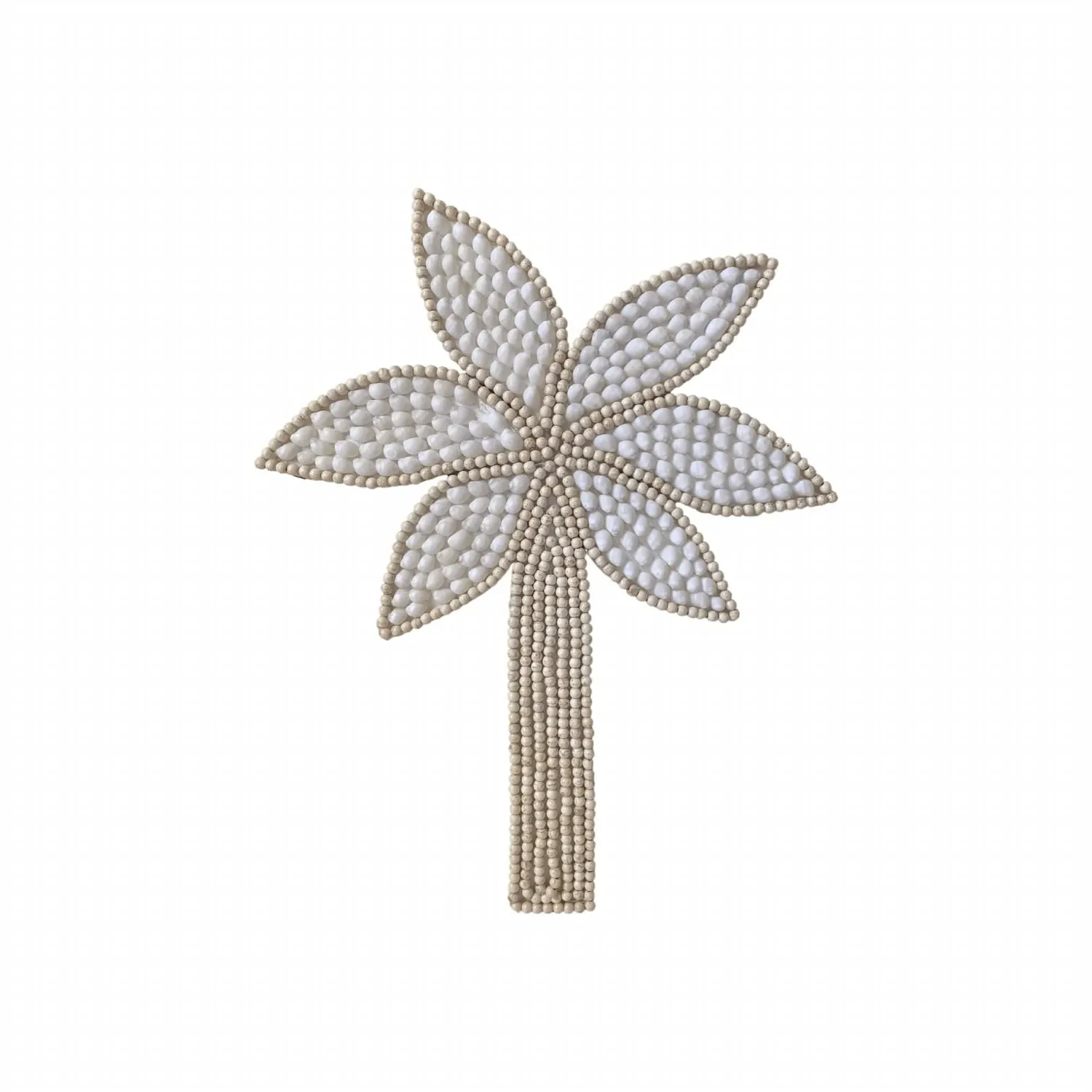 Large Sea Shells Wall Hanging Decor - Palm Tree