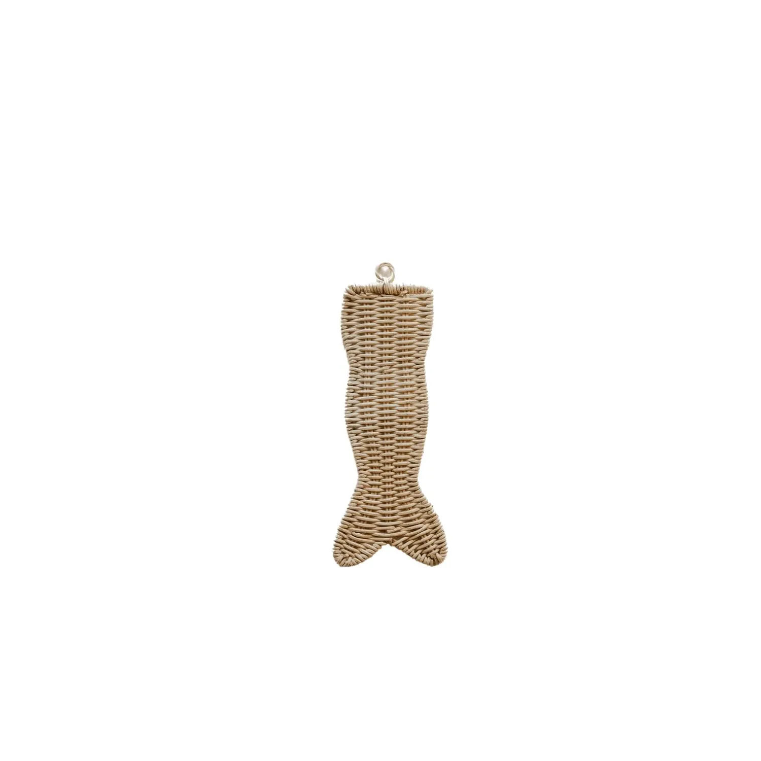 Mermaid Tail Wall Decor - Rattan image