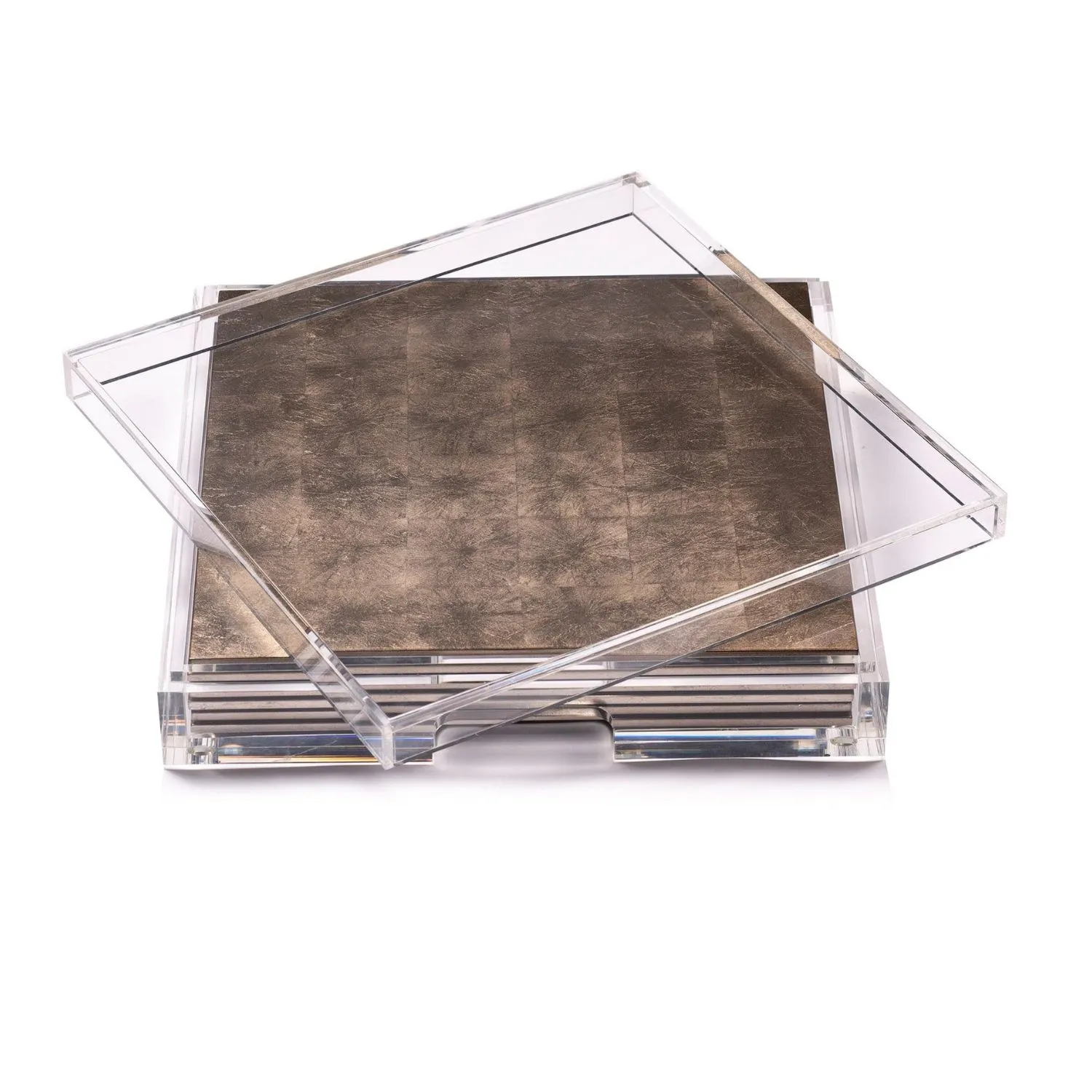 Brown Placebox Placemat Set - Taupe, Acrylic image