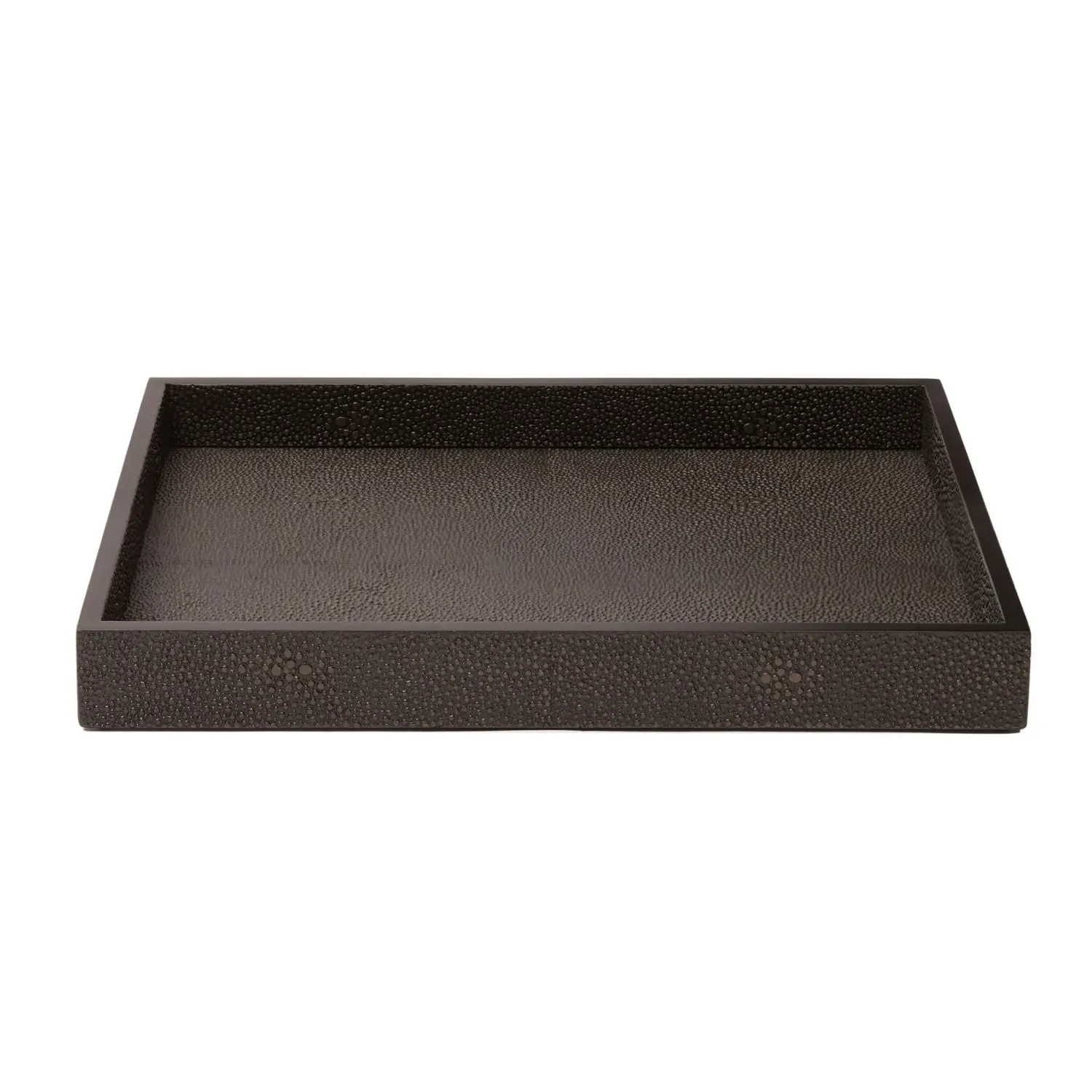 Chelsea Tray - Brown, Shagreen